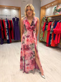 Casting Pink Floral Dress