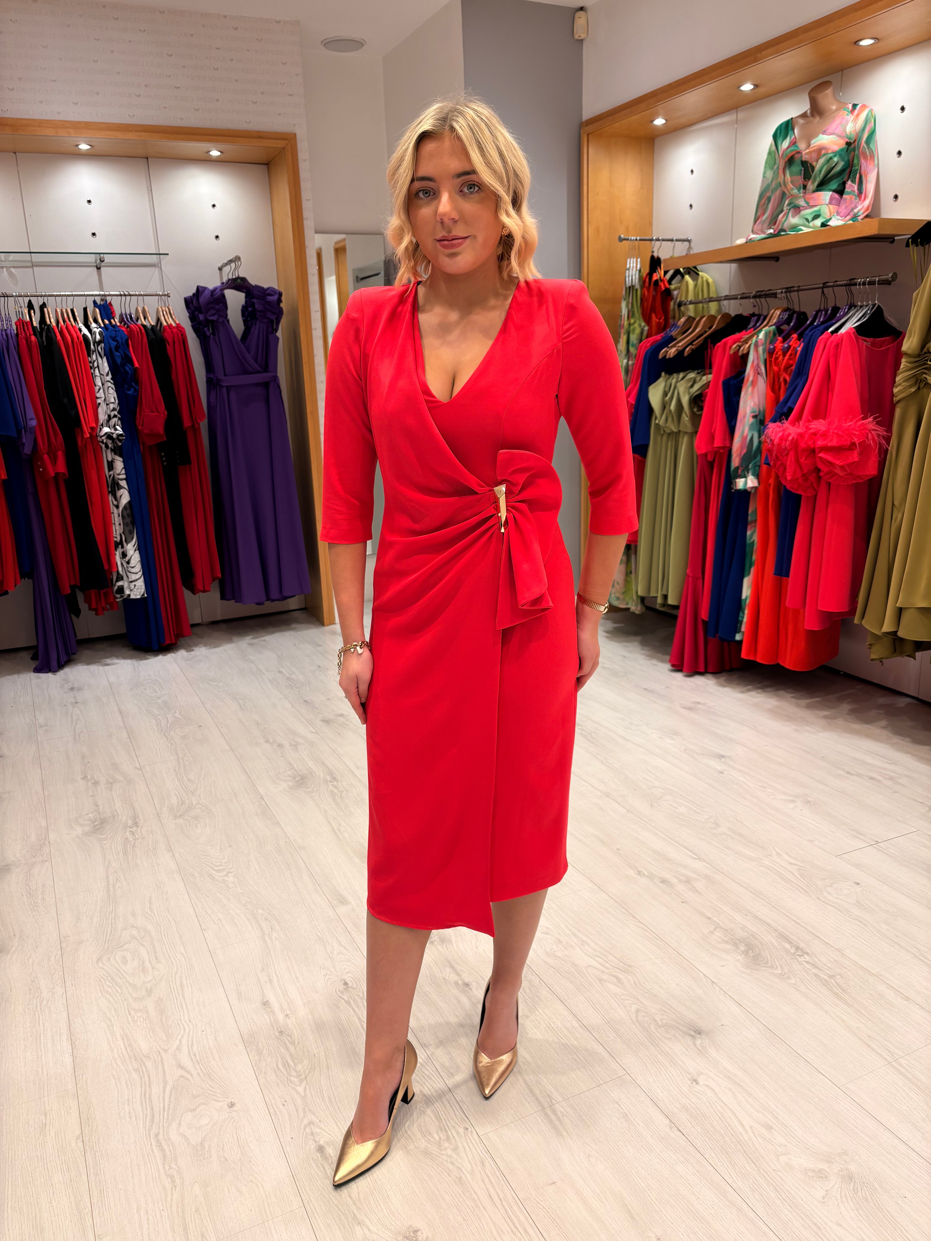 Moncho Heredia Strawberry Dress