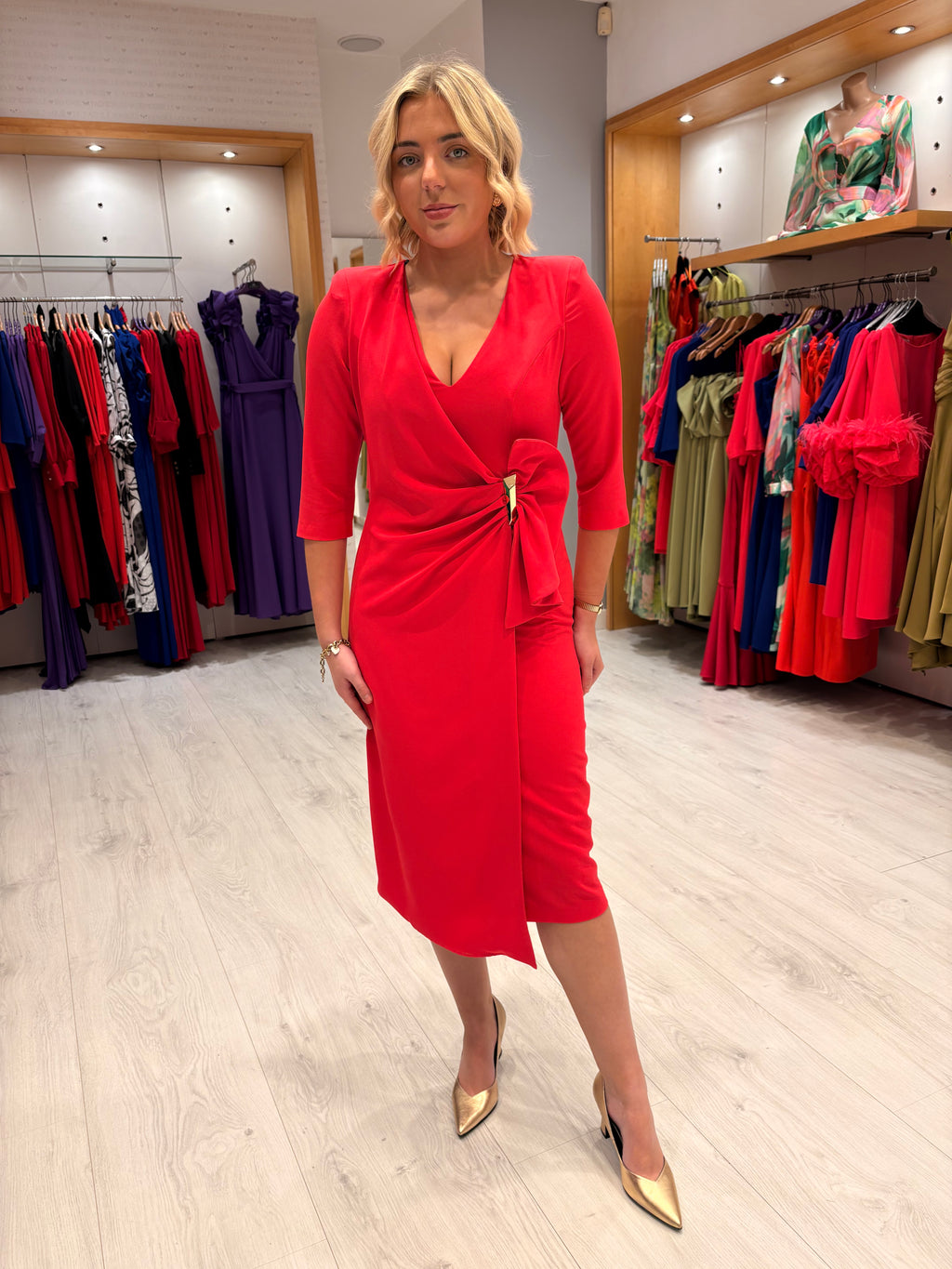 Moncho Heredia Strawberry Dress