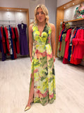 Casting Lime Floral Dress