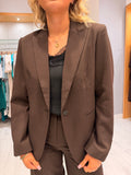 Soaked Chocolate  Blazer