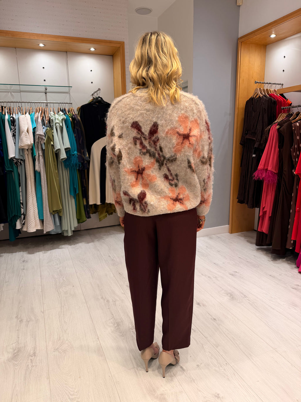 St Tropez Floral Knit