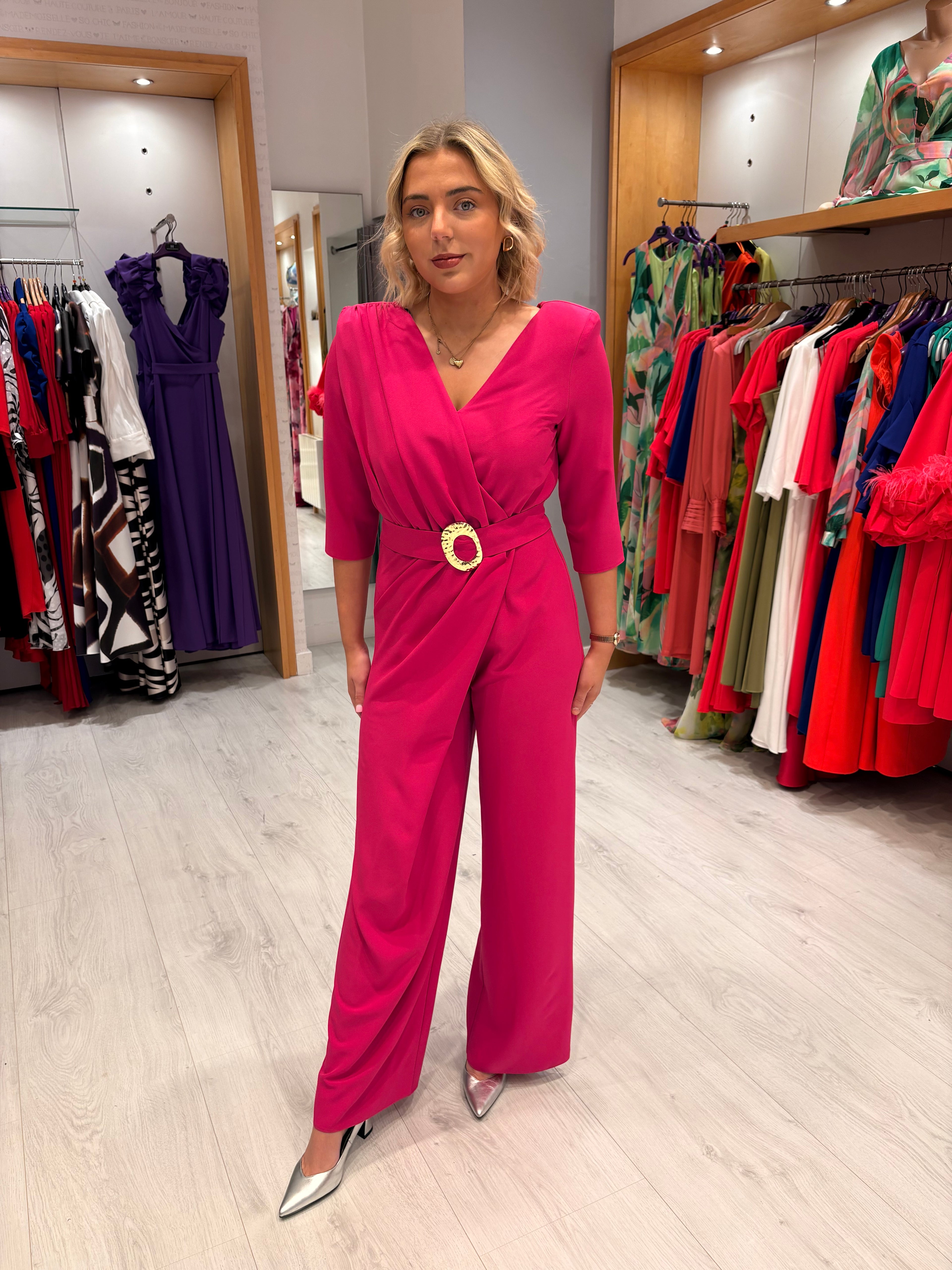 Casting Fucshia Jumpsuit