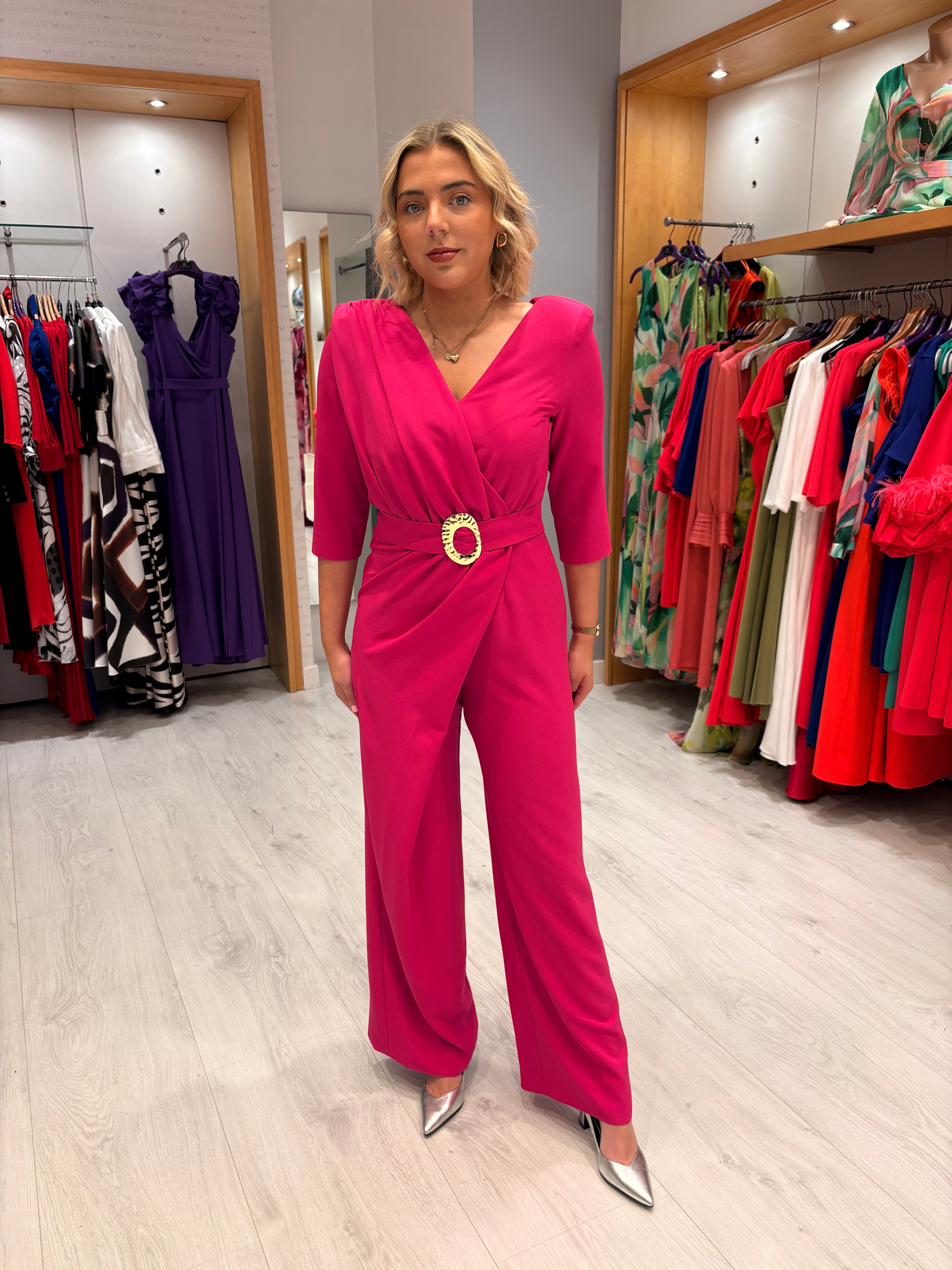 Casting Fucshia Jumpsuit