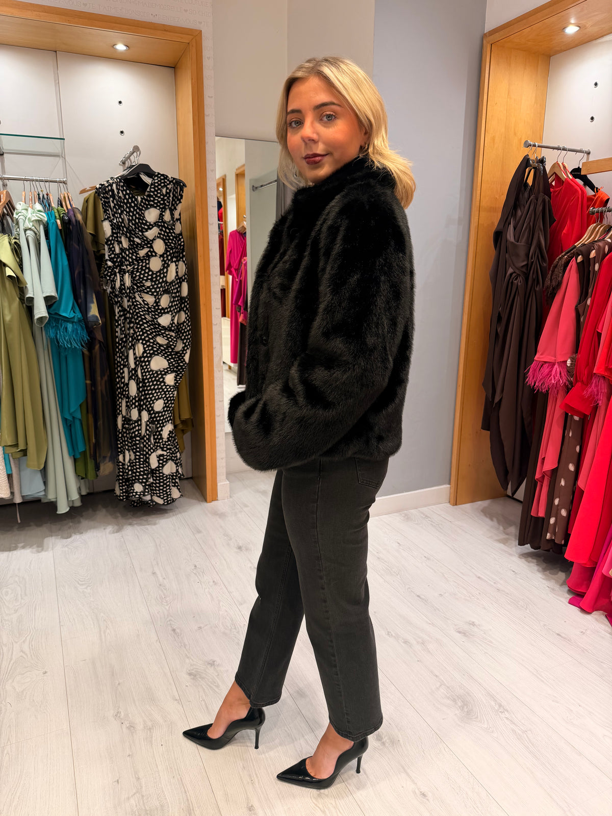 Smashed Lemon Fur Coat