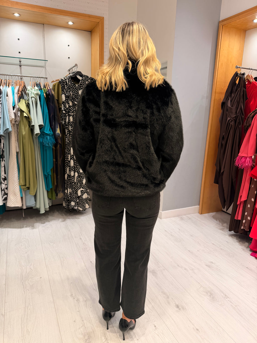 Smashed Lemon Fur Coat