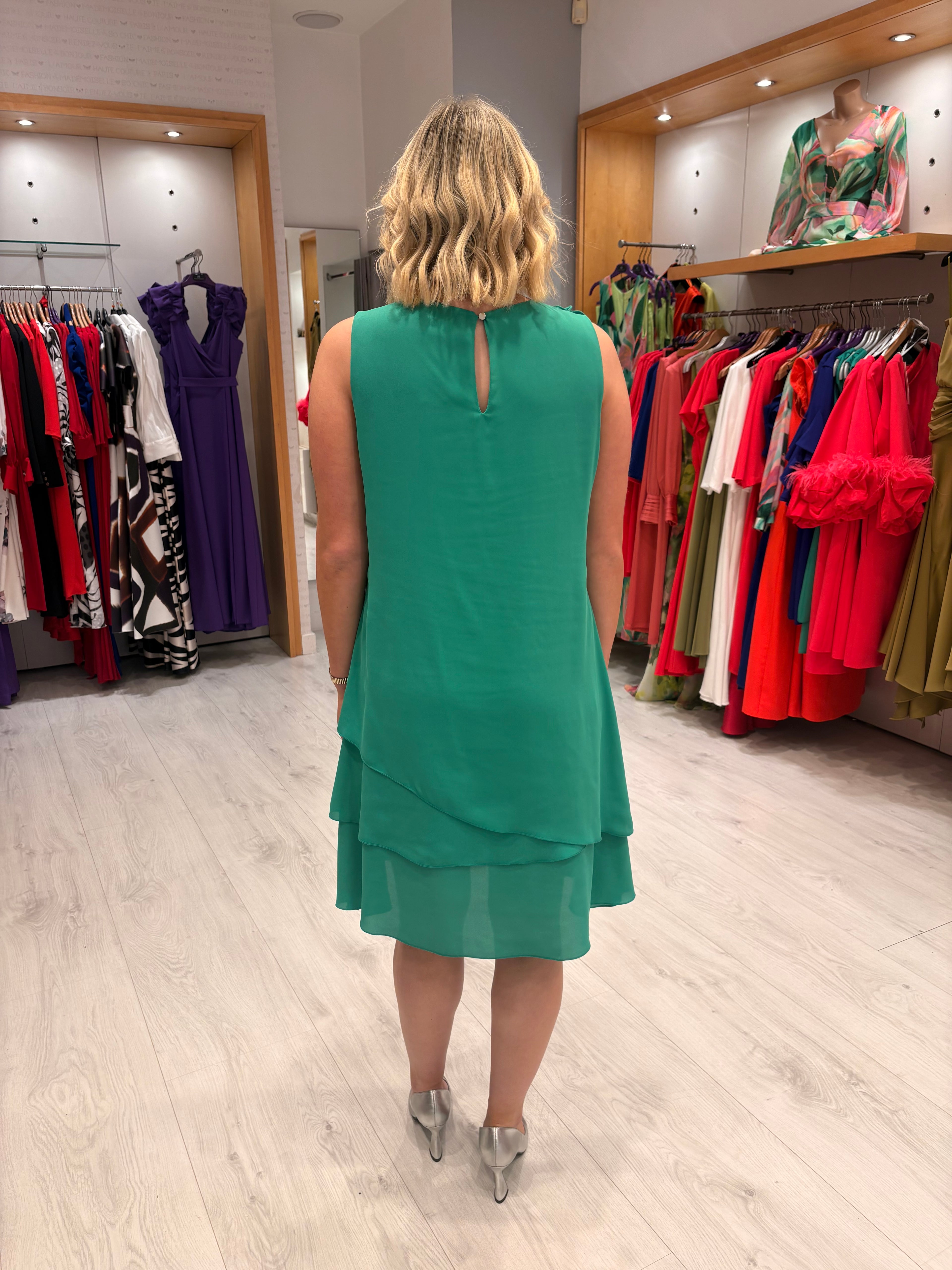 Casting Green Dress