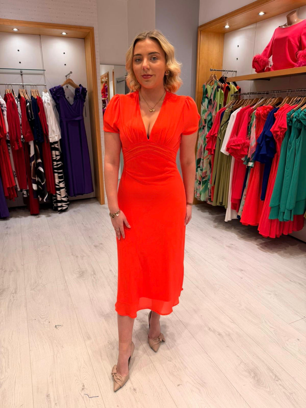 This Girls Curiosity Orange Dress