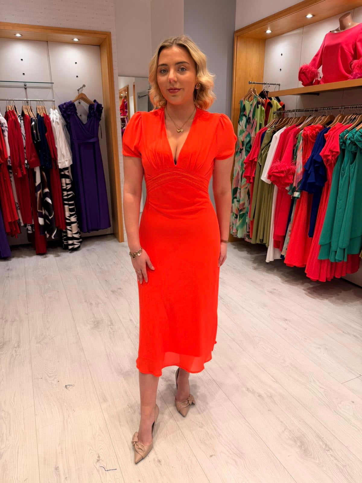 This Girls Curiosity Orange Dress