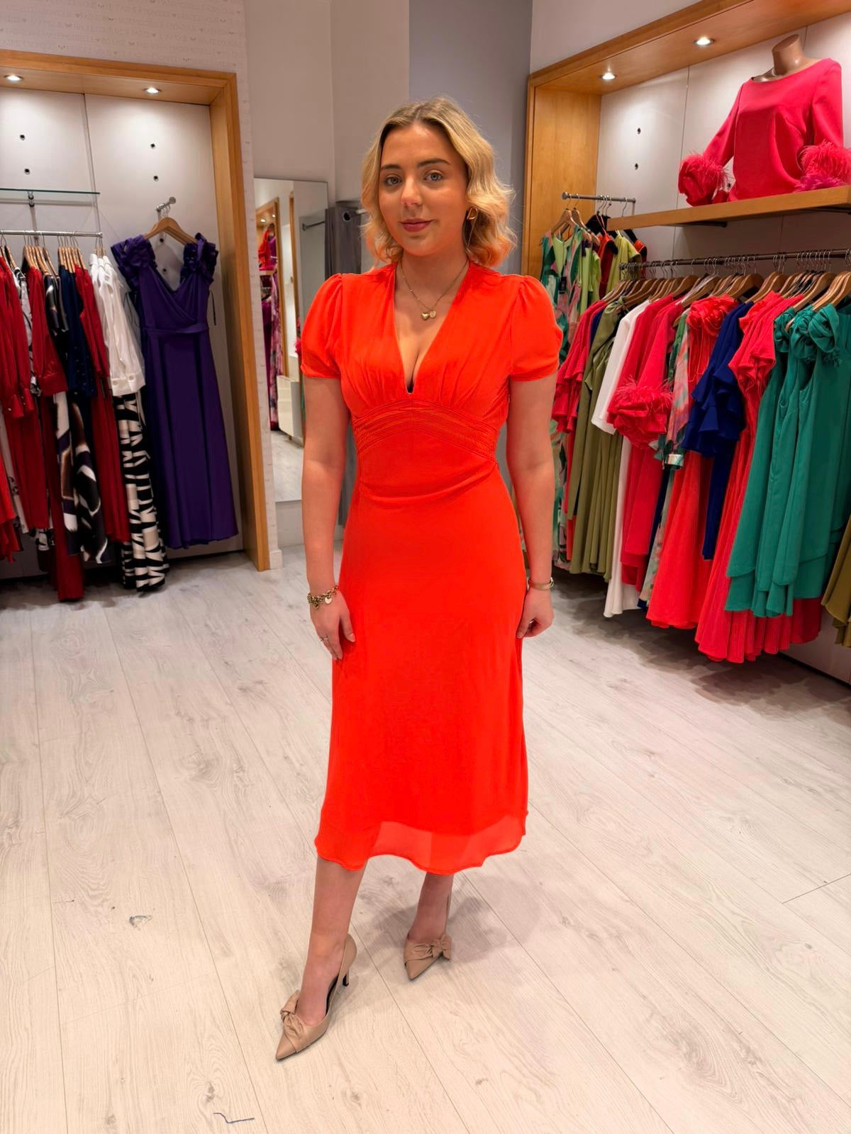 This Girls Curiosity Orange Dress