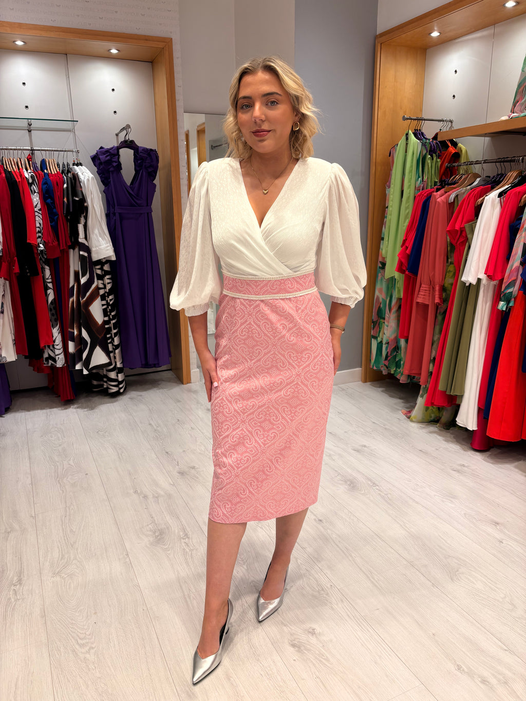 Rolemode Two-Tone Dress