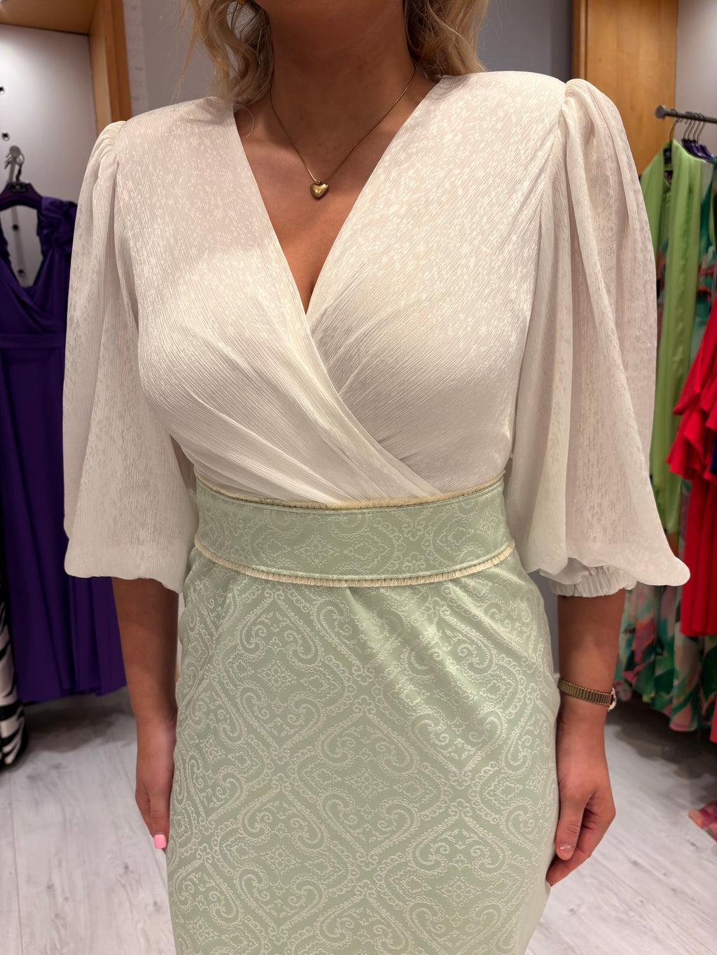 Rolemode Two-Tone Dress