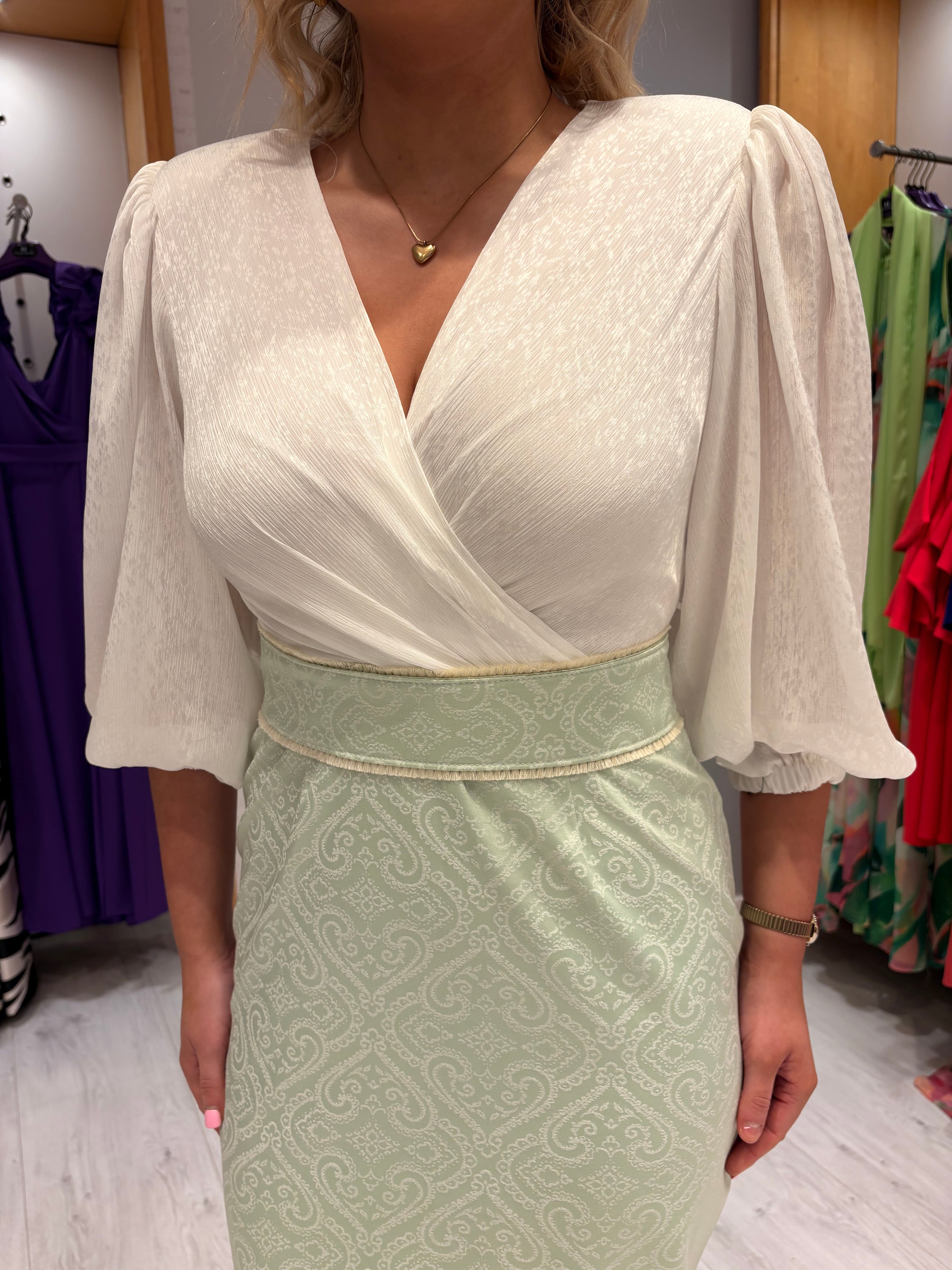 Rolemode Two-Tone Dress