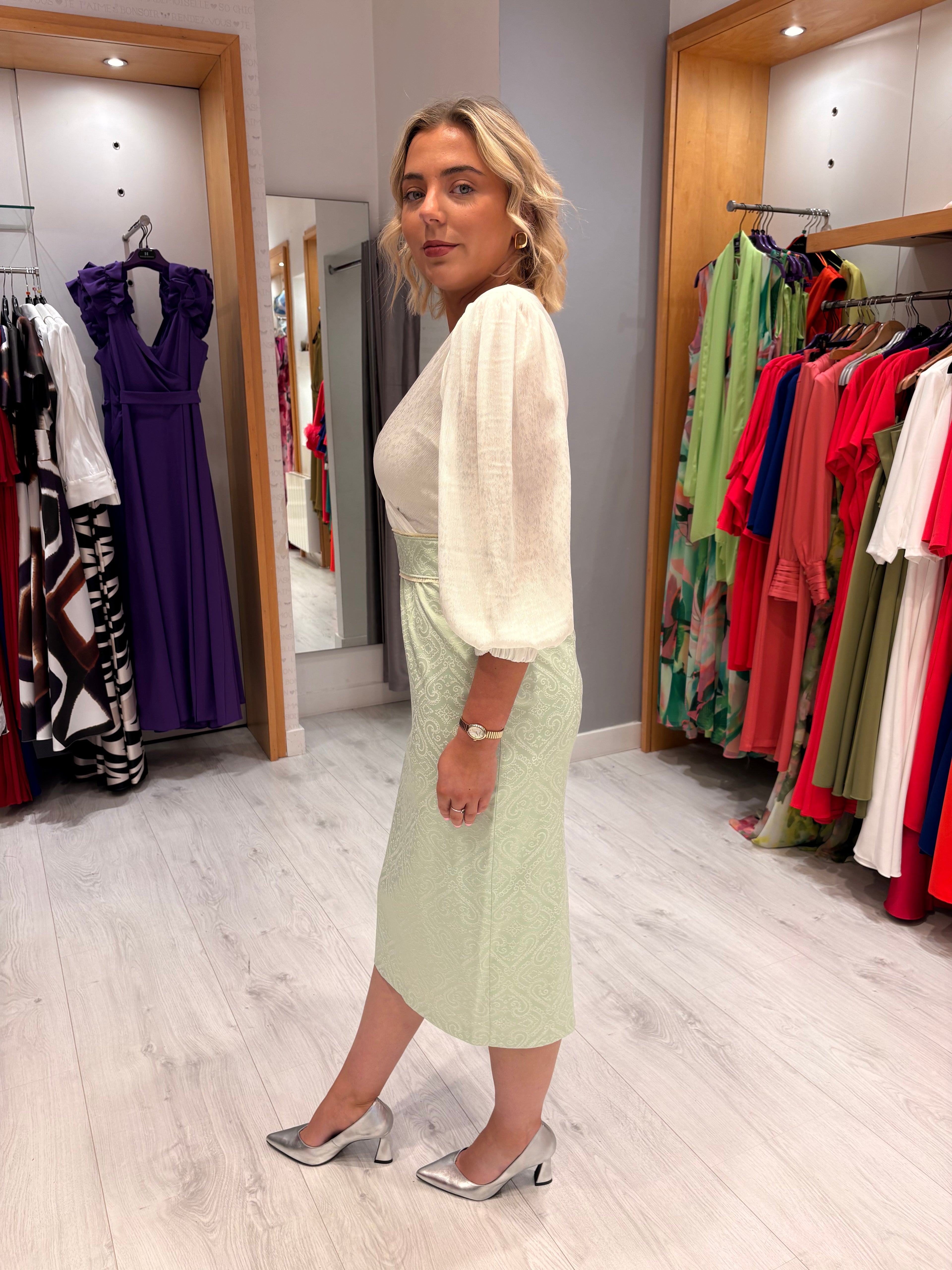 Rolemode Two-Tone Dress