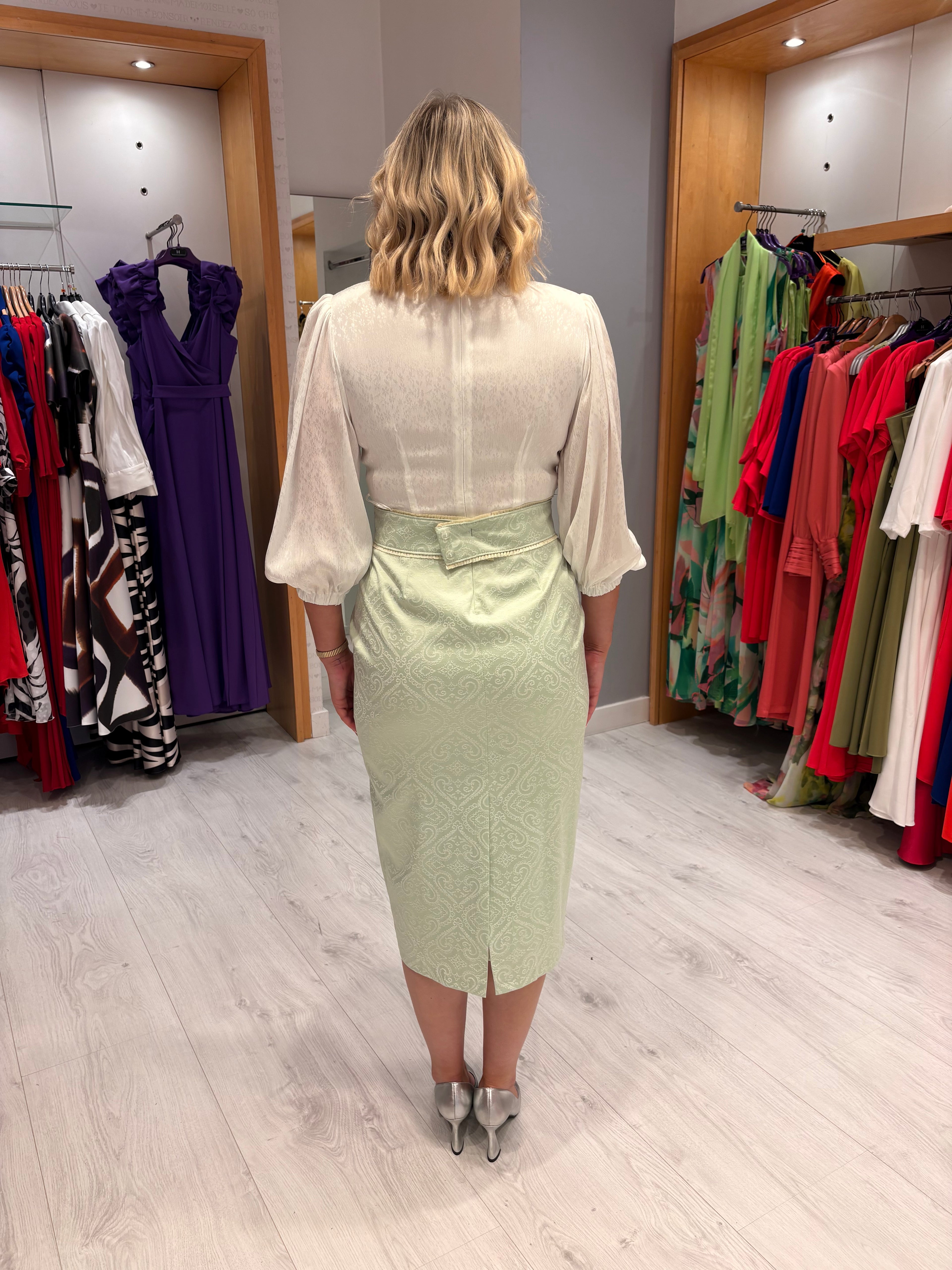 Rolemode Two-Tone Dress