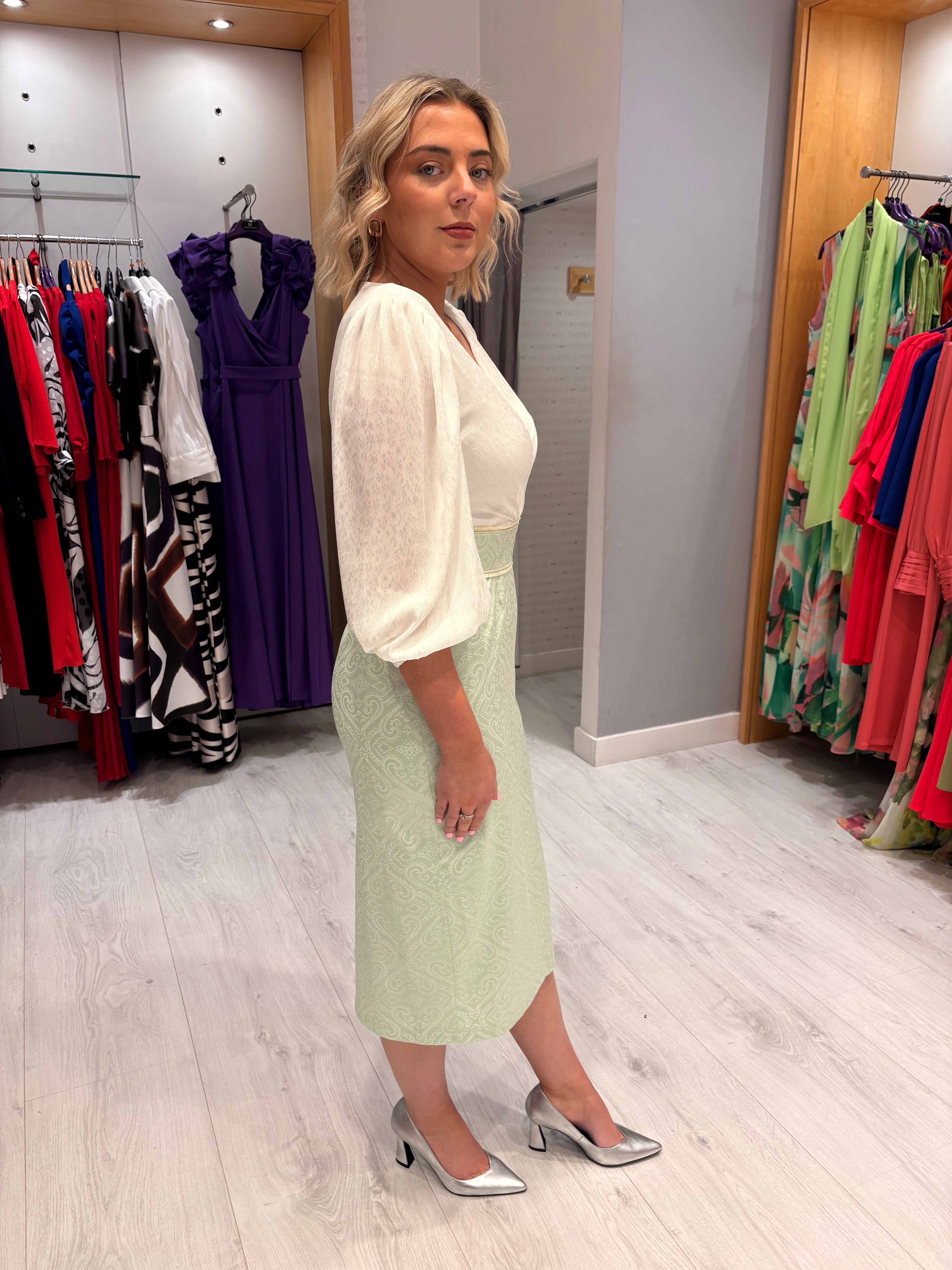 Rolemode Two-Tone Dress