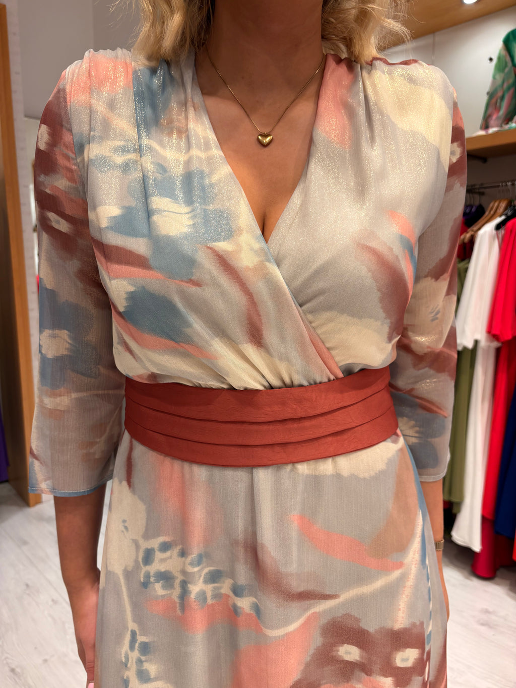 Rolemode Midi Print Dress