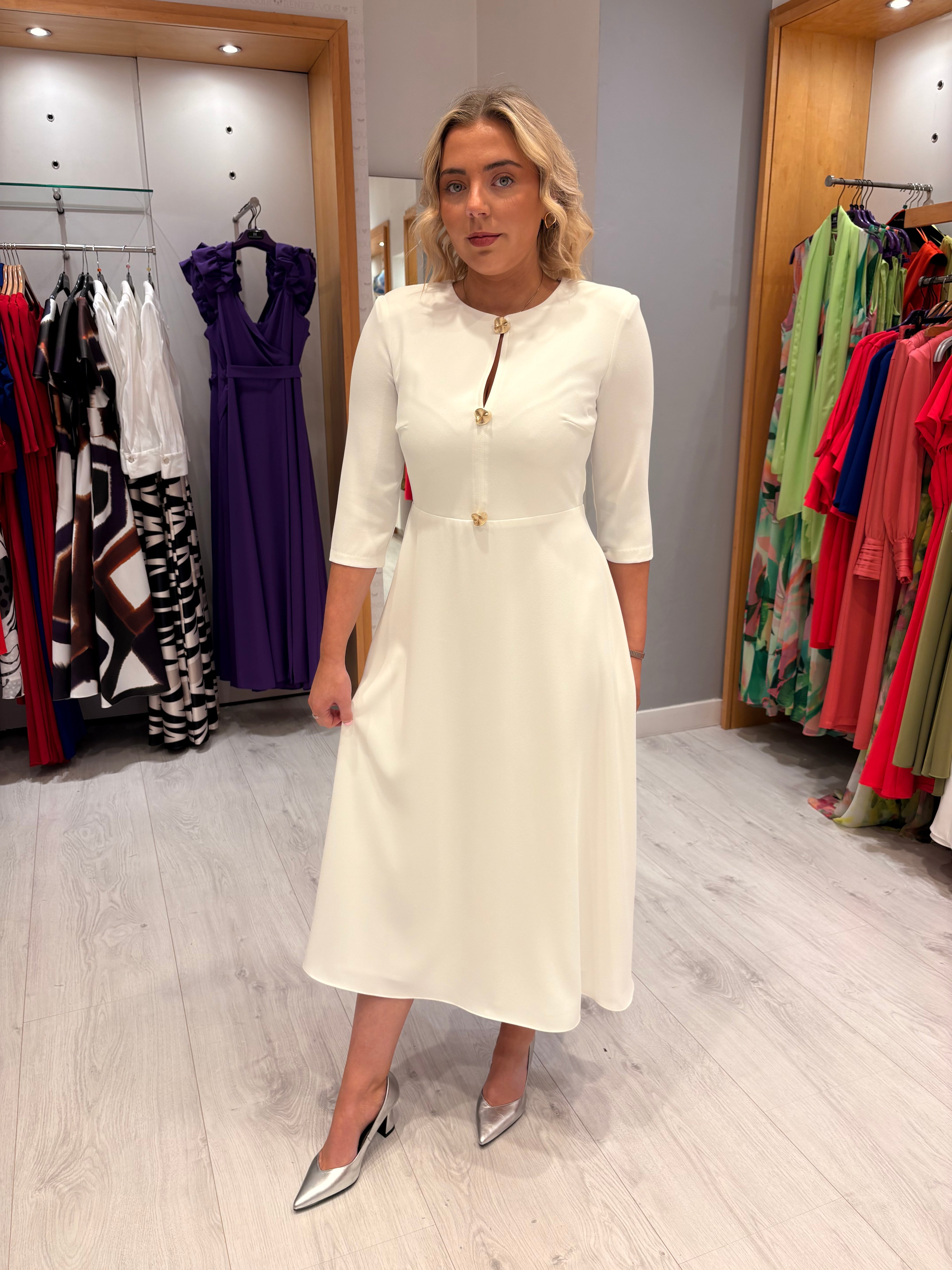 Rolemode White Dress