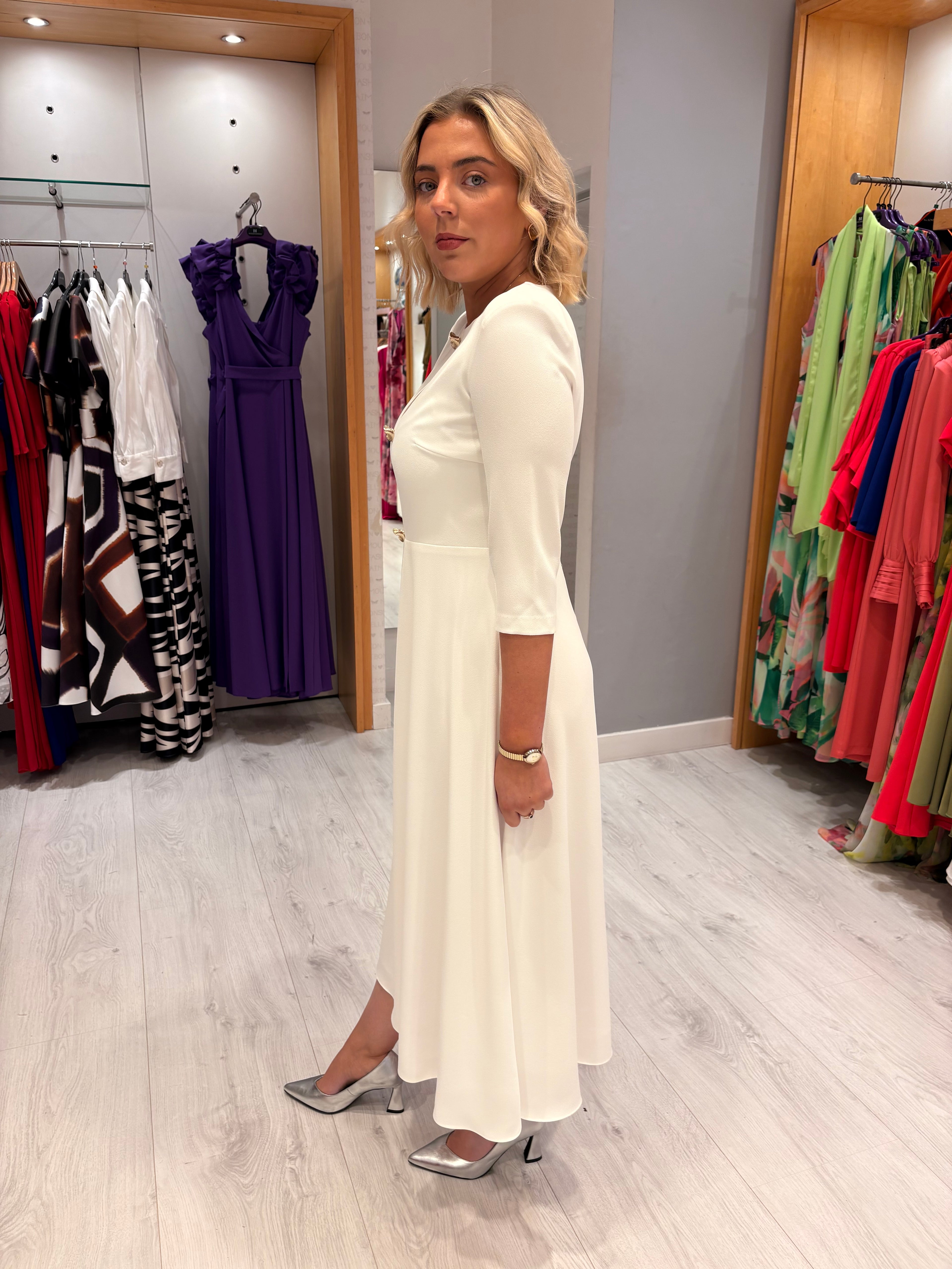 Rolemode White Dress