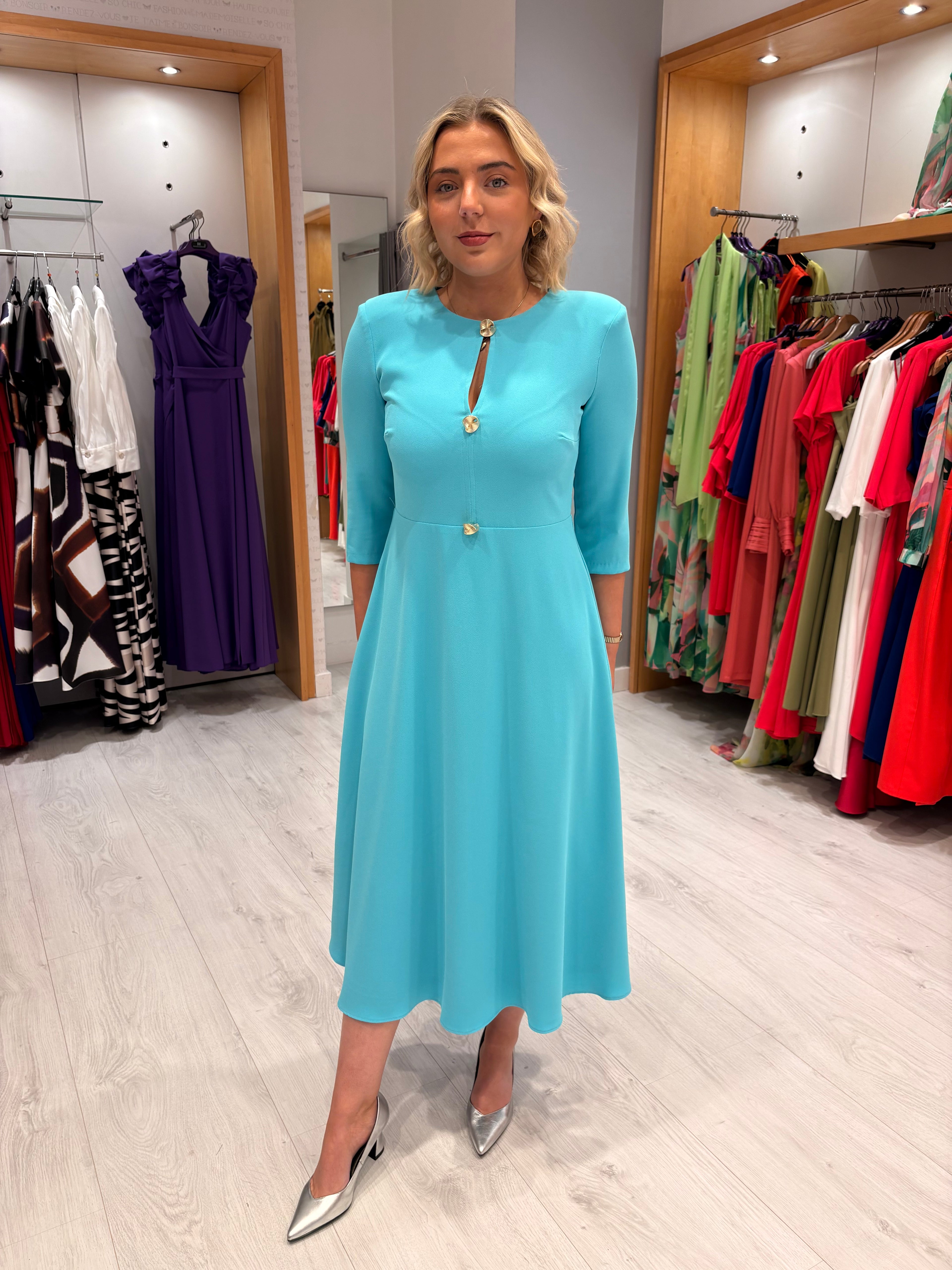 Rolemode Turquoise Dress