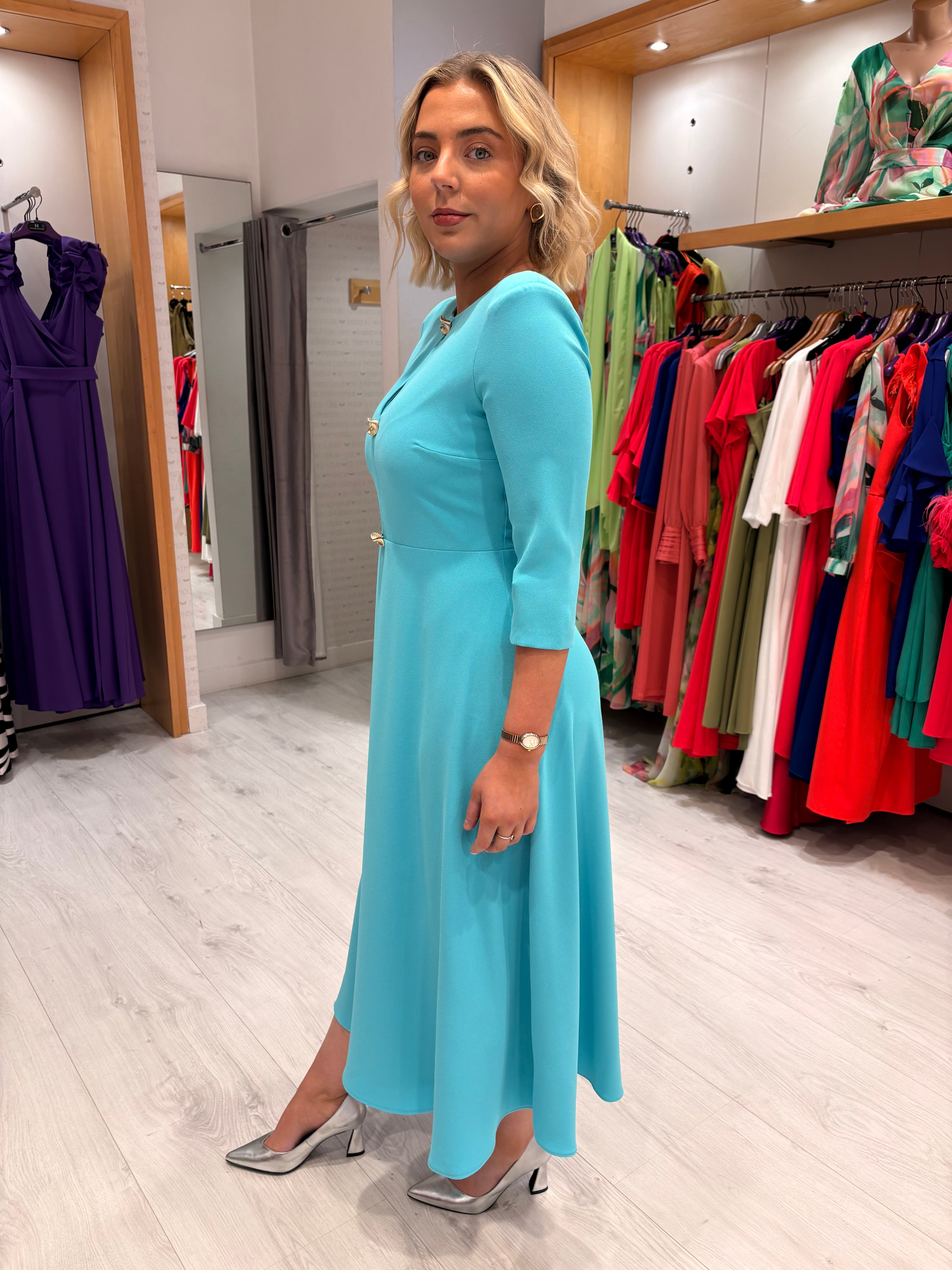 Rolemode Turquoise Dress