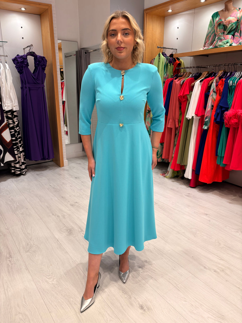 Rolemode Turquoise Dress