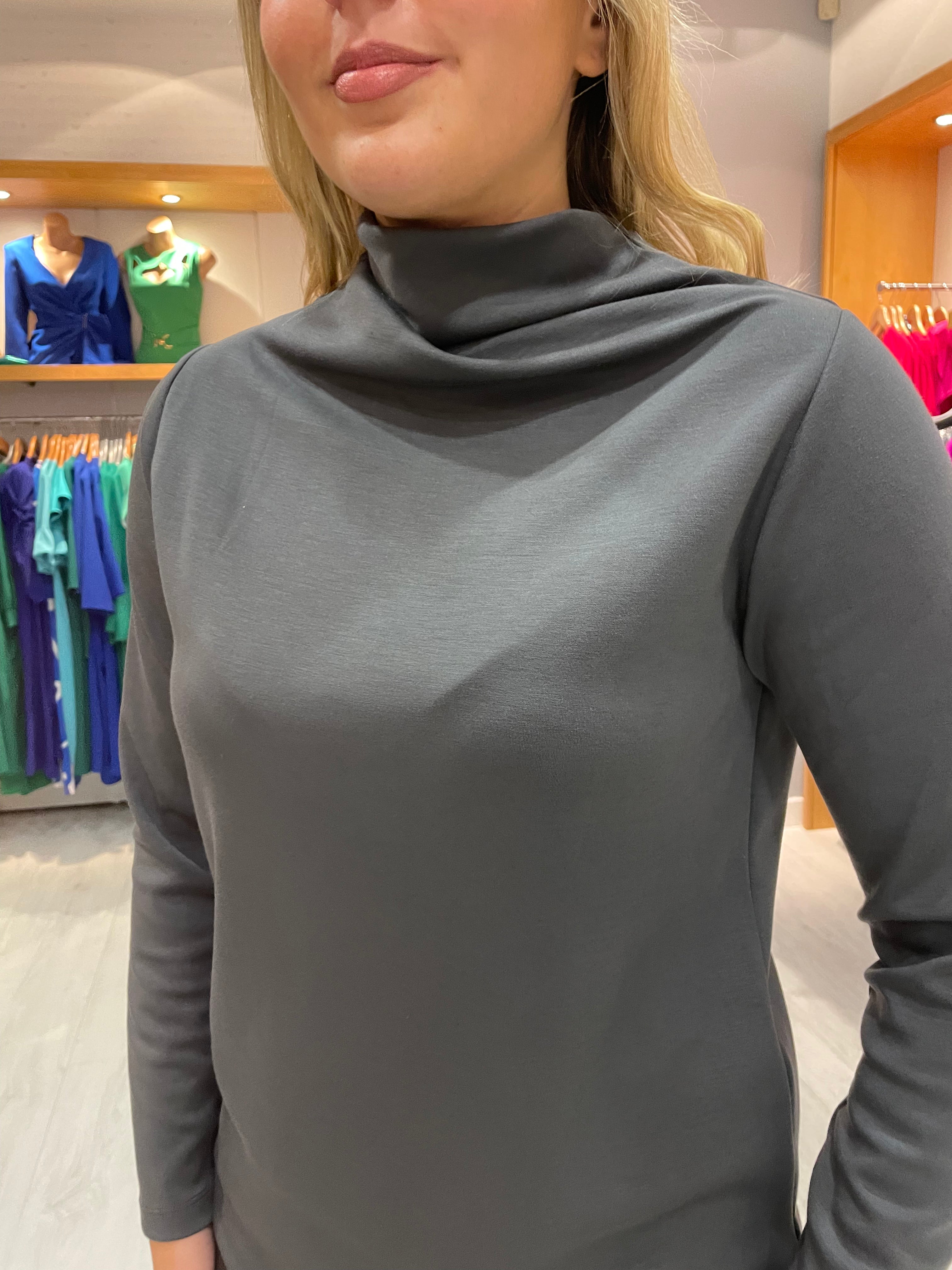 Zoso Dark Grey Jersey Sweater