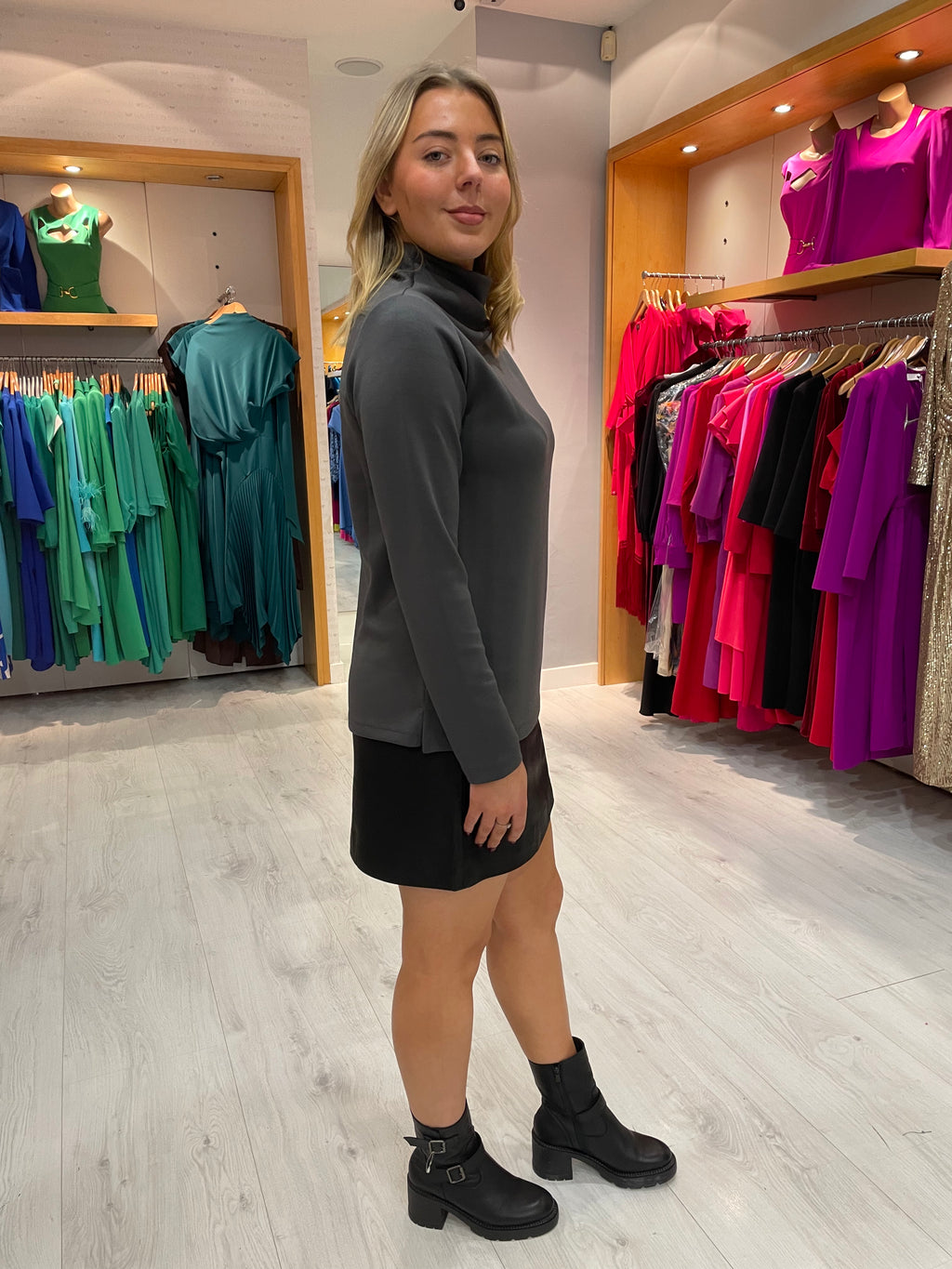 Zoso Dark Grey Jersey Sweater
