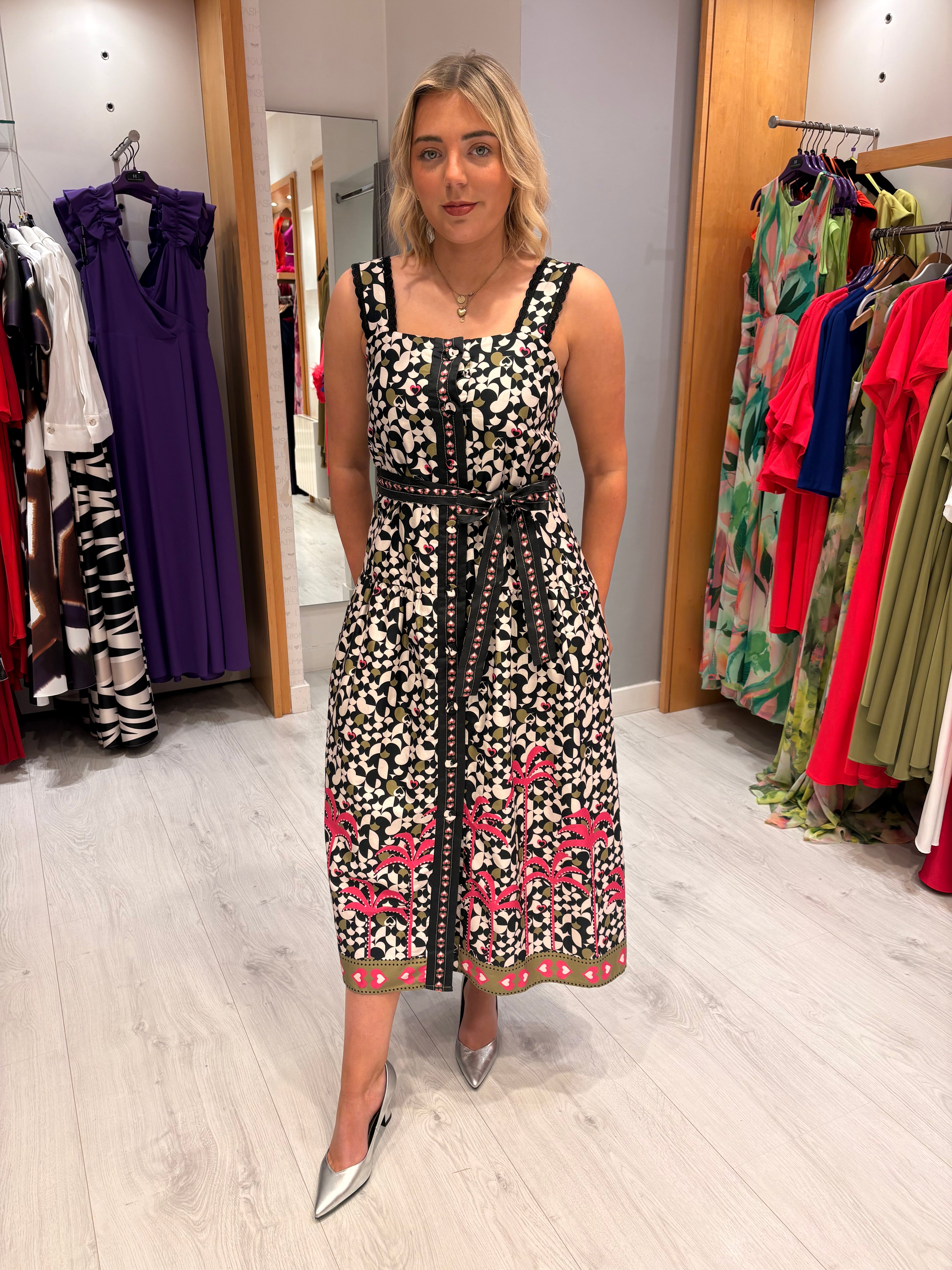 Emily Lovelock Print Dress