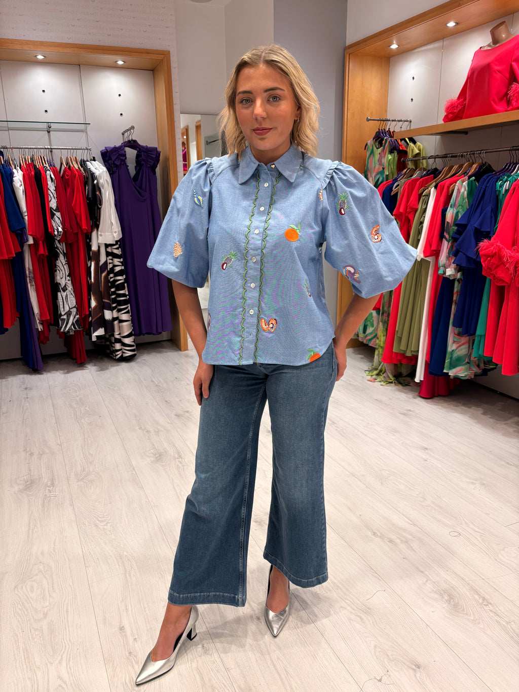 Emily Lovelock Patch Work Top