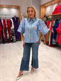 Emily Lovelock Patch Work Top