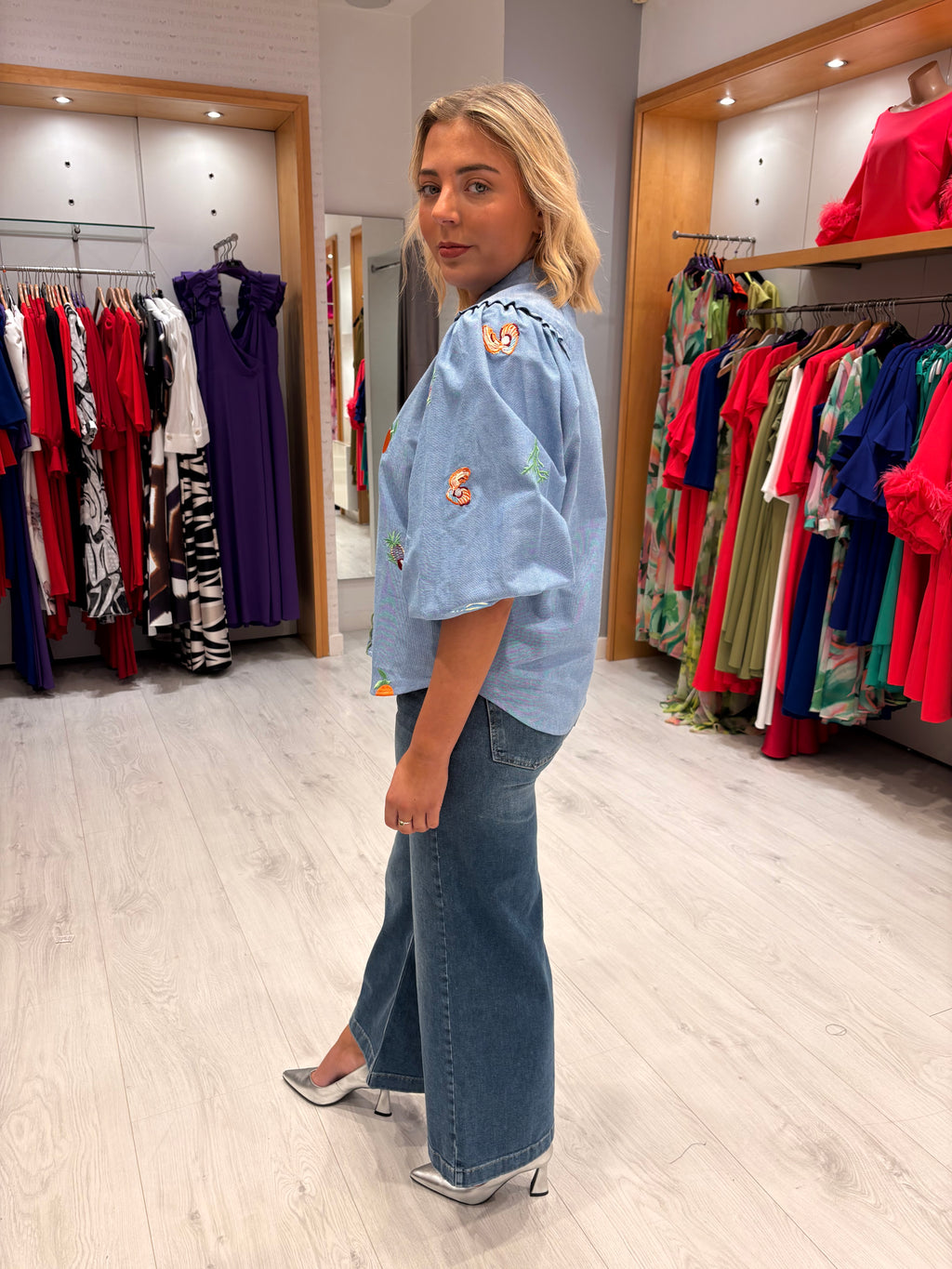 Emily Lovelock Patch Work Top