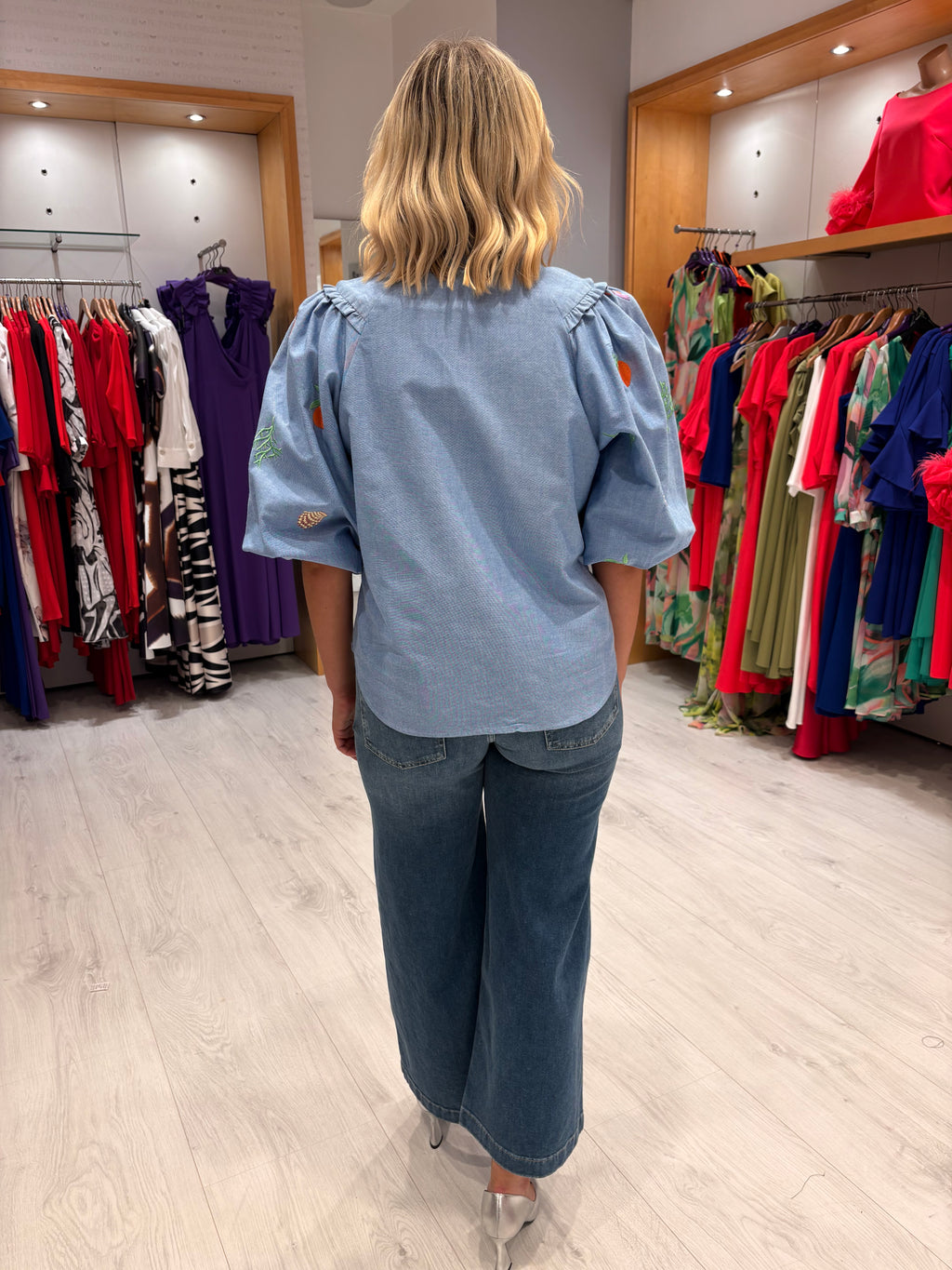 Emily Lovelock Patch Work Top