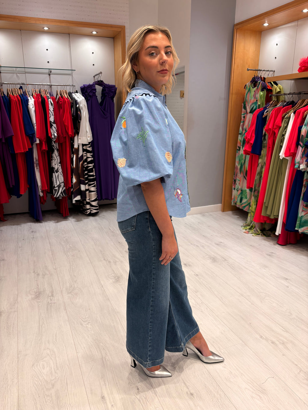 Emily Lovelock Patch Work Top