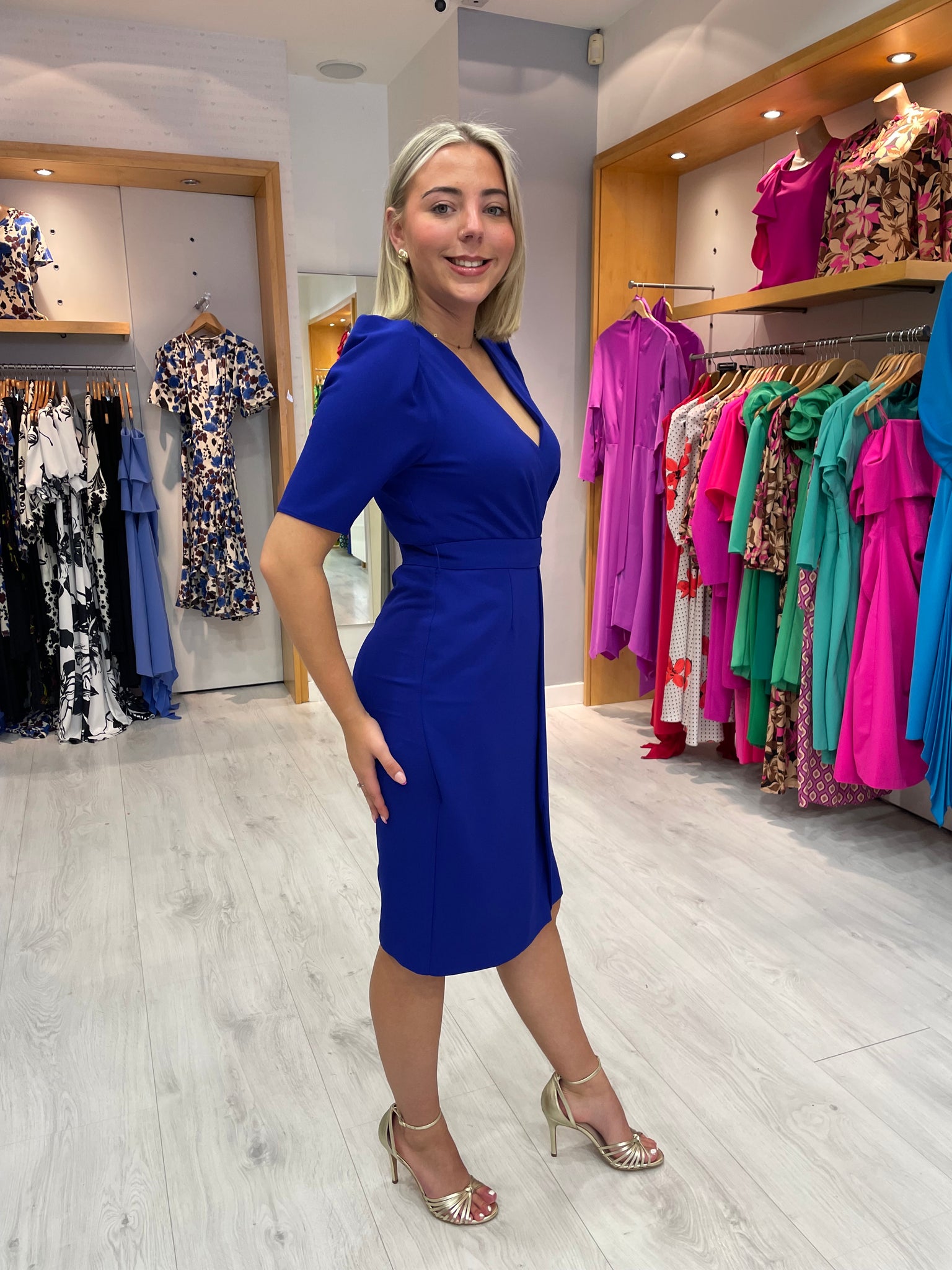 Casting Royal Blue Jumpsuit – Ruby Nu Boutique