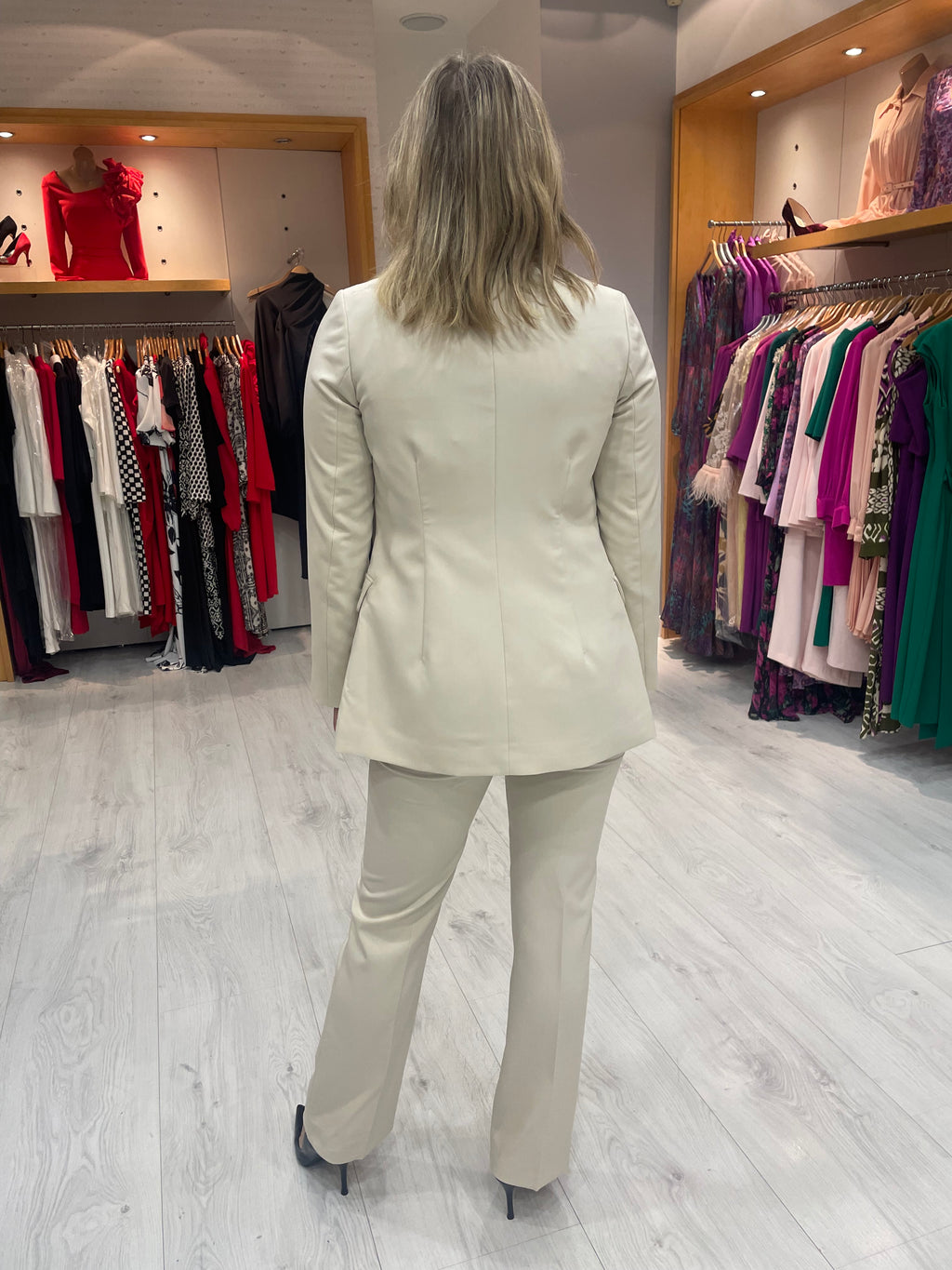 Soaked in Luxury Sandshell Fitted Blazer