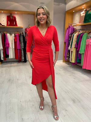 Rolemode Red Monet Dress