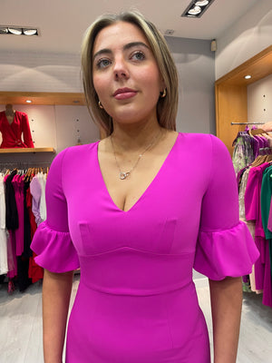 Arggido Hot Pink Dress