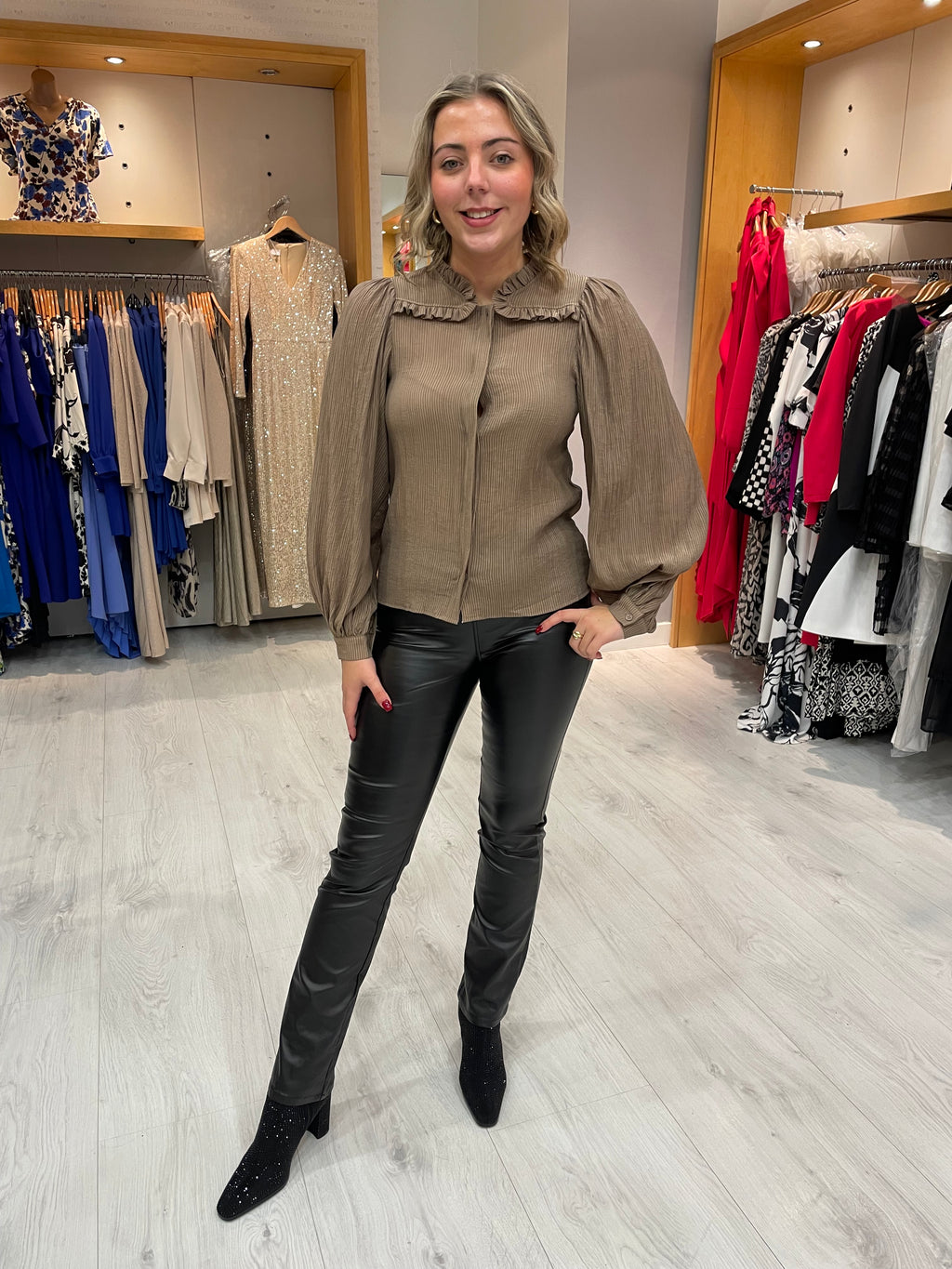 Karen By Simonsen Kaya Blouse in Portabella