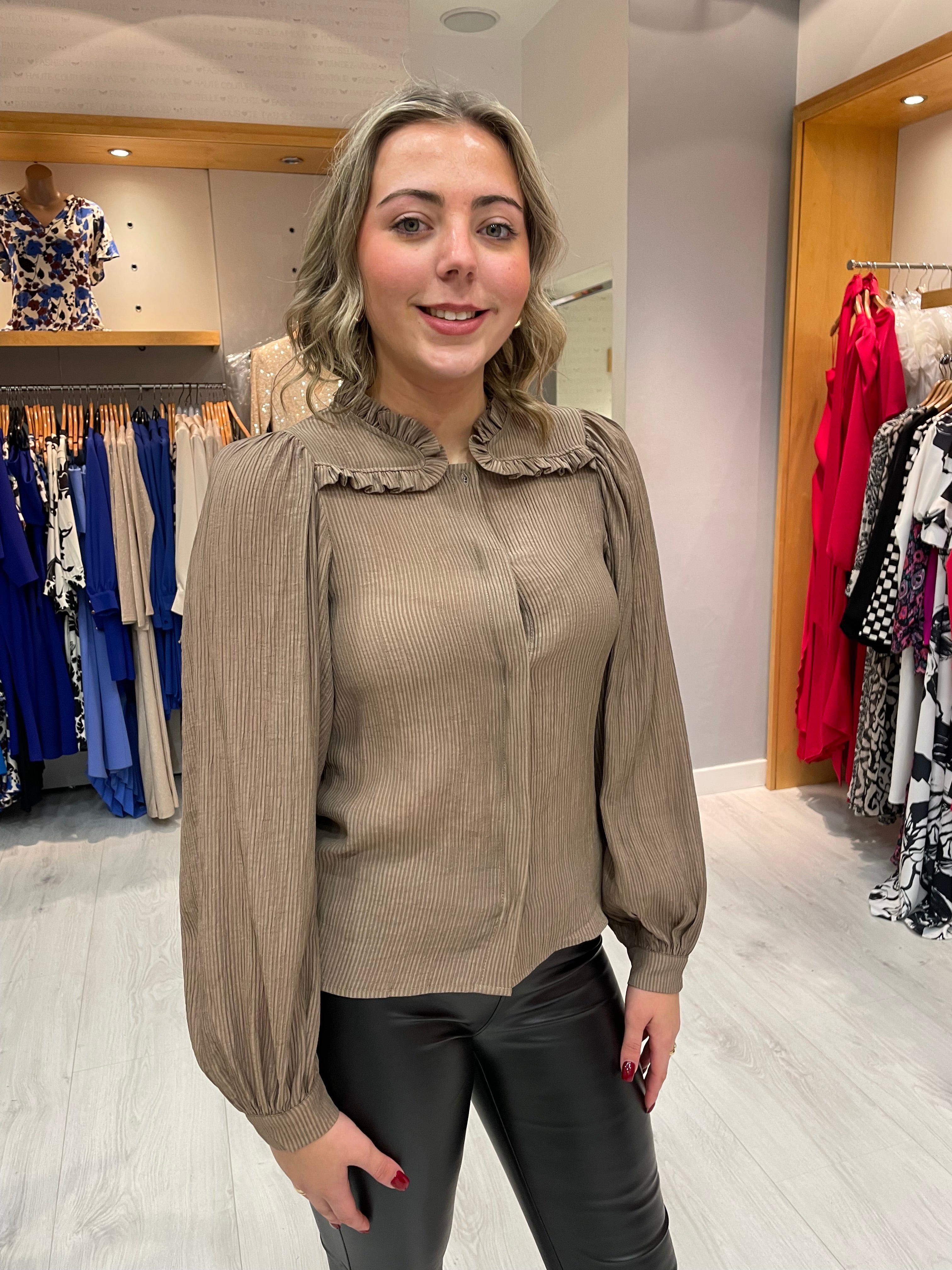 Karen By Simonsen Kaya Blouse in Portabella