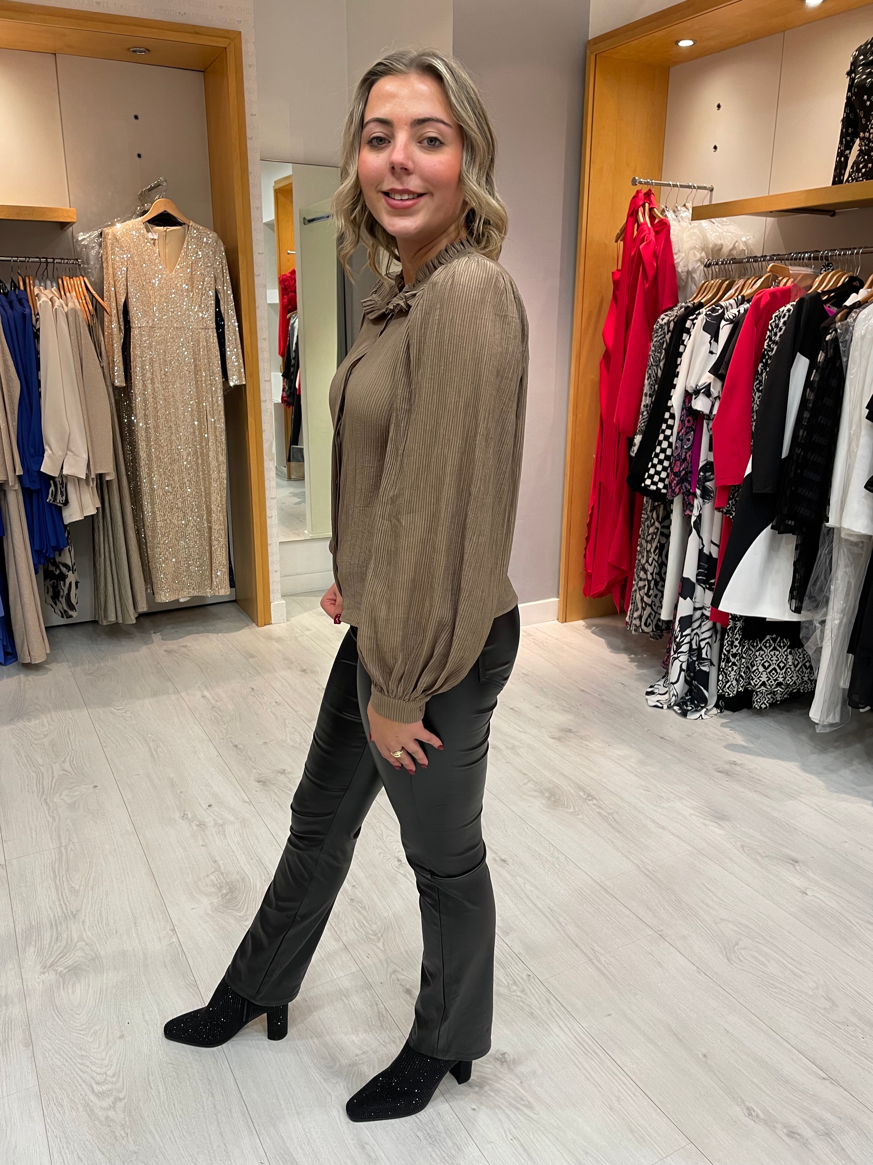 Karen By Simonsen Kaya Blouse in Portabella