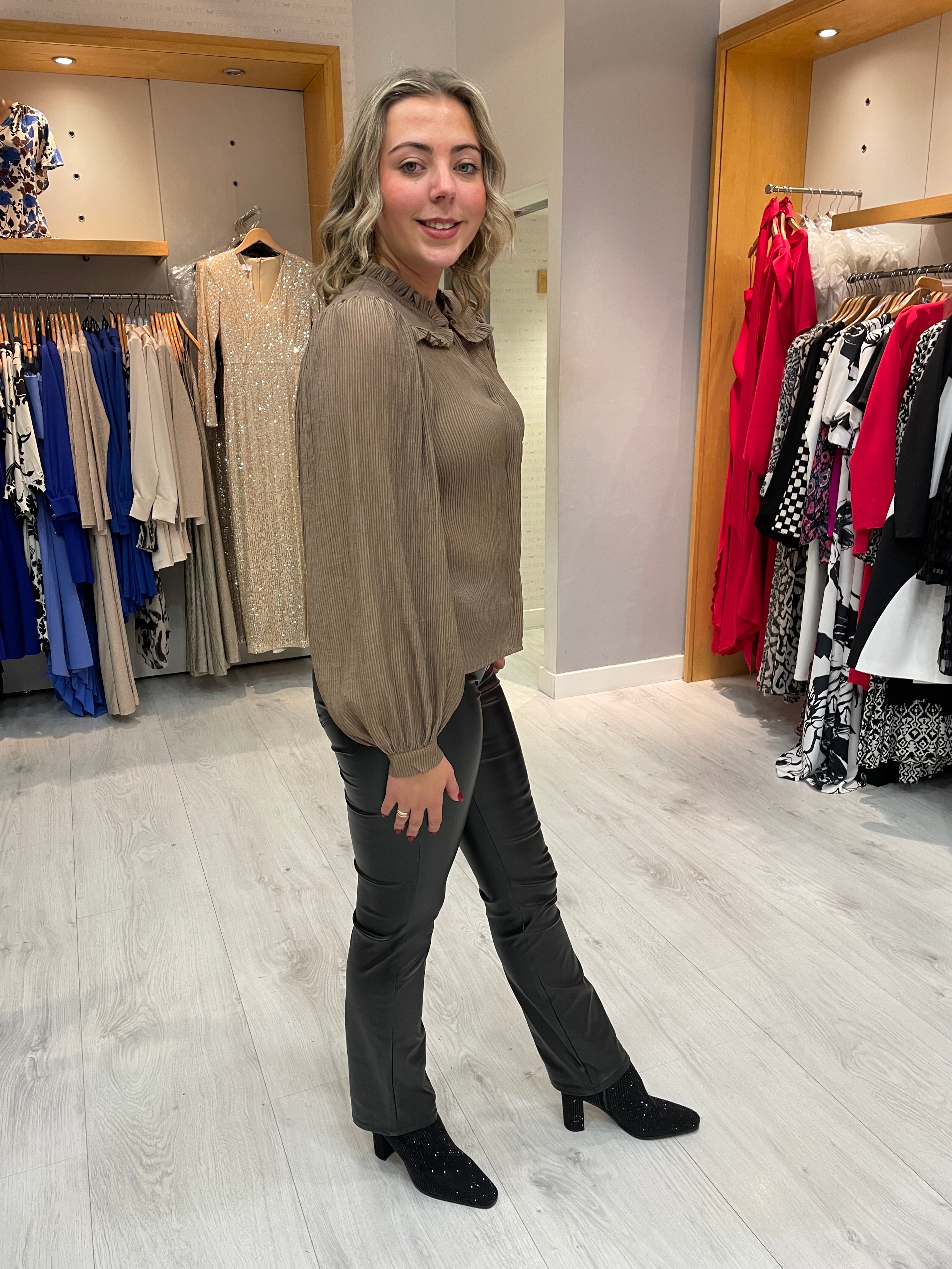 Karen By Simonsen Kaya Blouse in Portabella