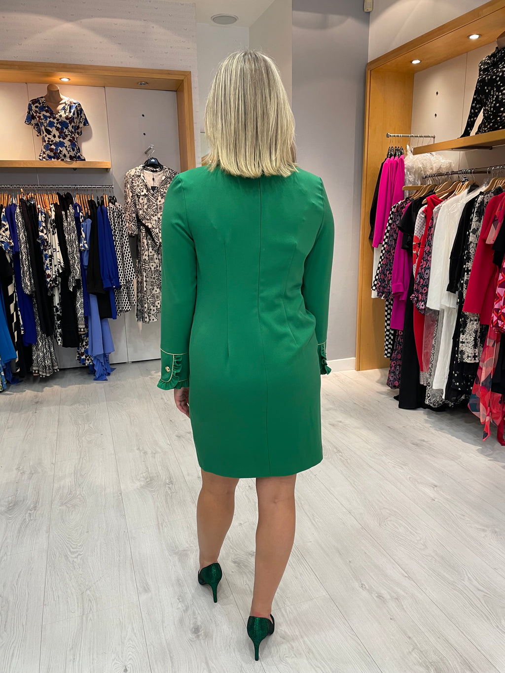 Arggido Green Tunic Dress