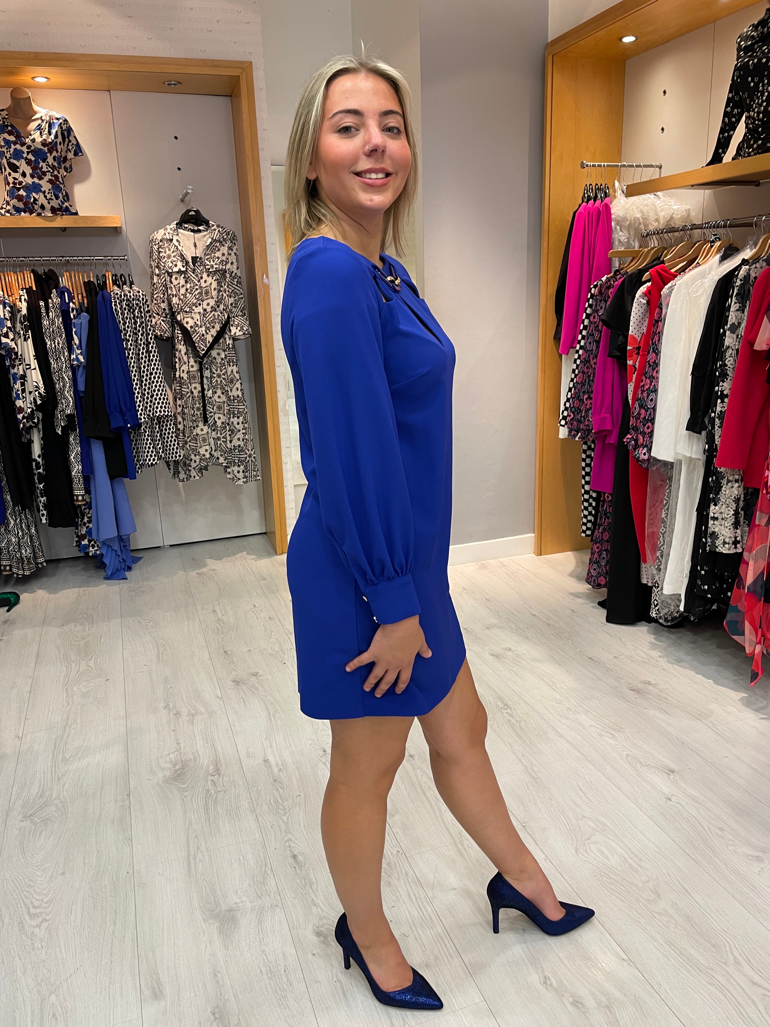Arggido Royal Plexi Tunic Dress