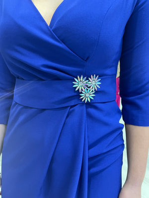 Moncho Heredia Blue Jewel Dress