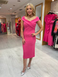 Arggido Pink Bardot Dress