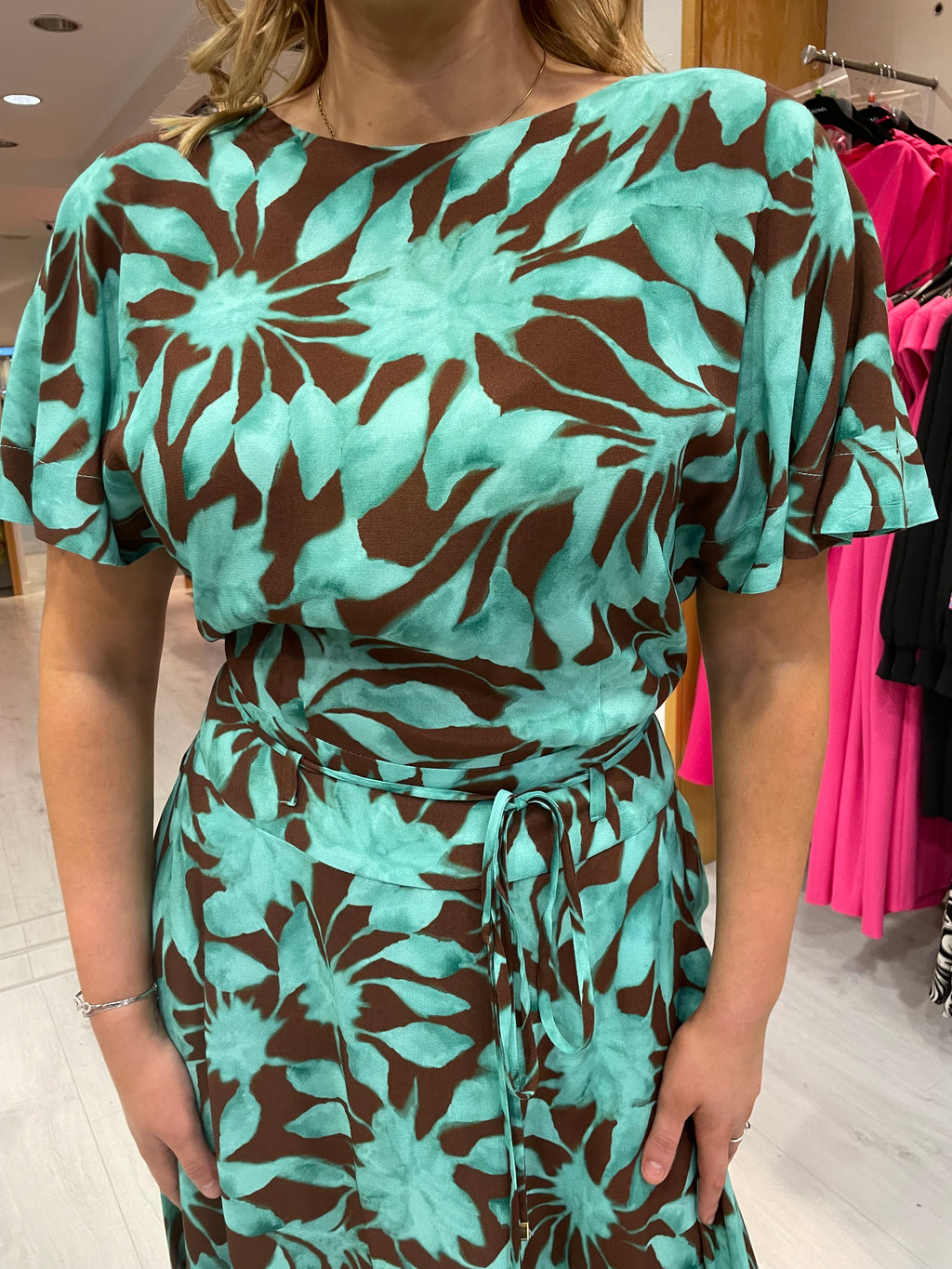 Arggido Turquoise Dress