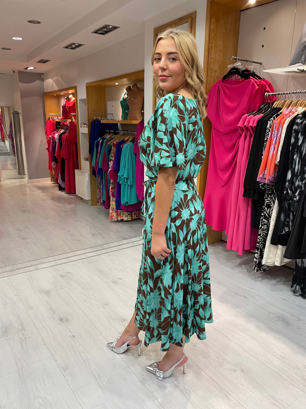 Arggido Turquoise Dress