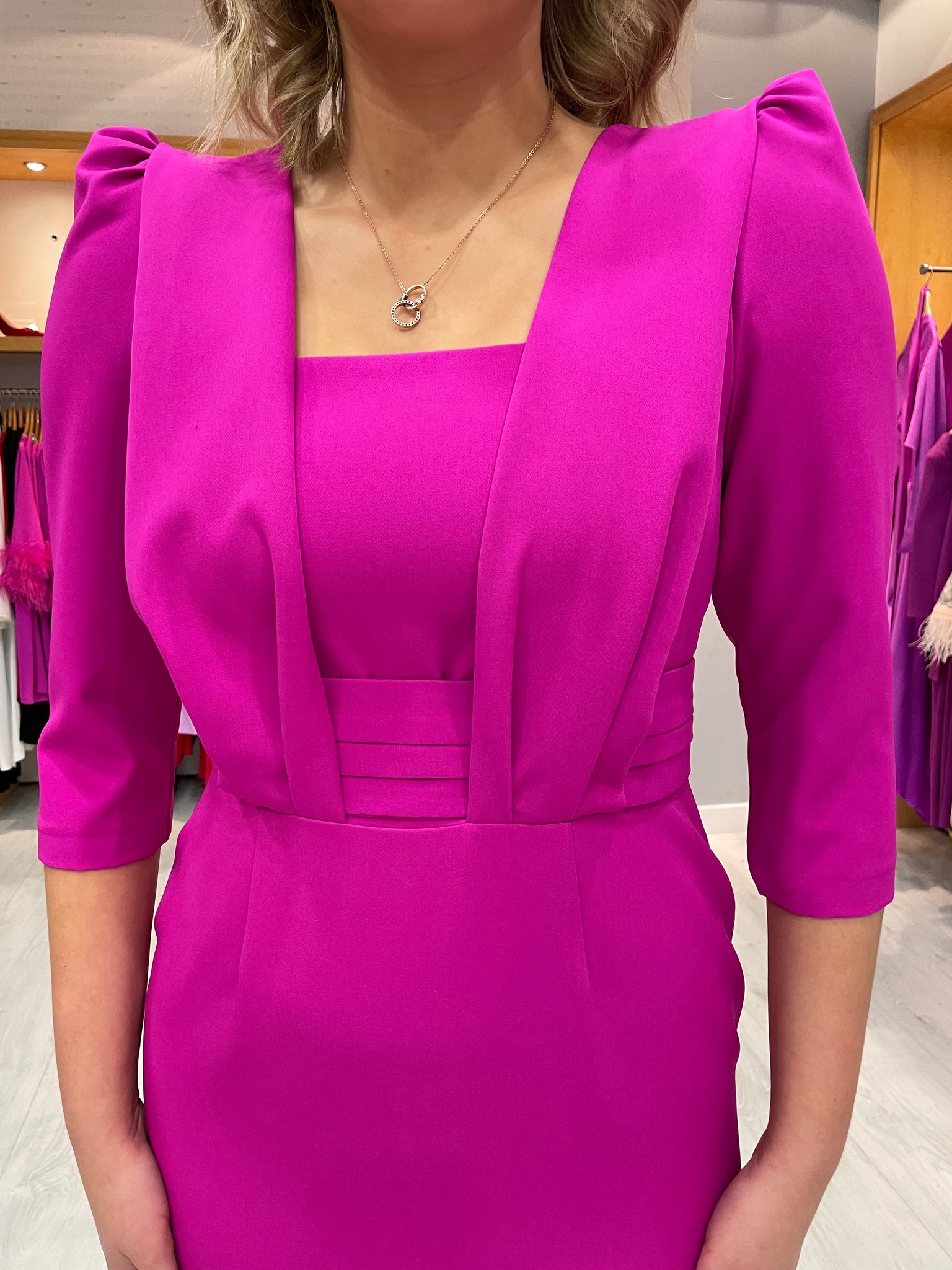 Rolemode Fushia Trina Dress