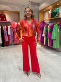 Label Dot Fire Trousers